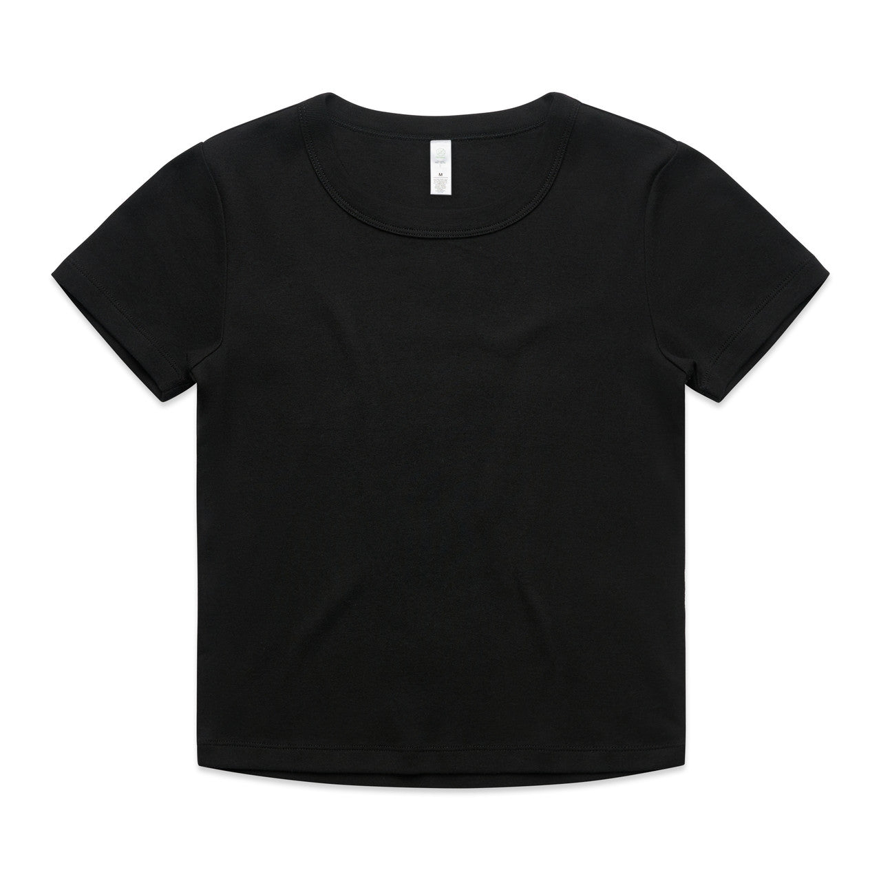 Custom Embroidered or DTF Printed - Wo's Organic Rib Baby Tee | 4074