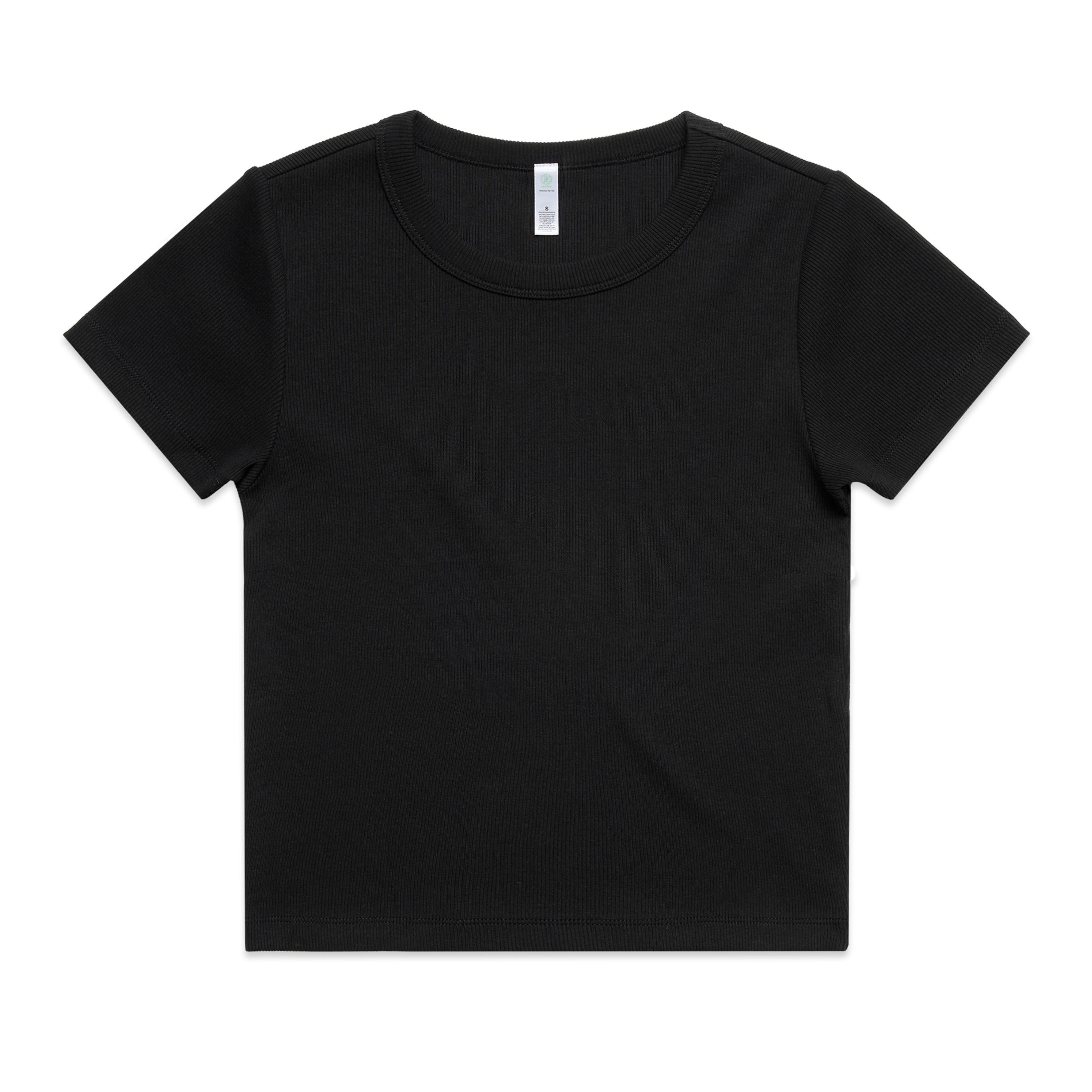 WO'S ORGANIC RIB TEE - 4092G