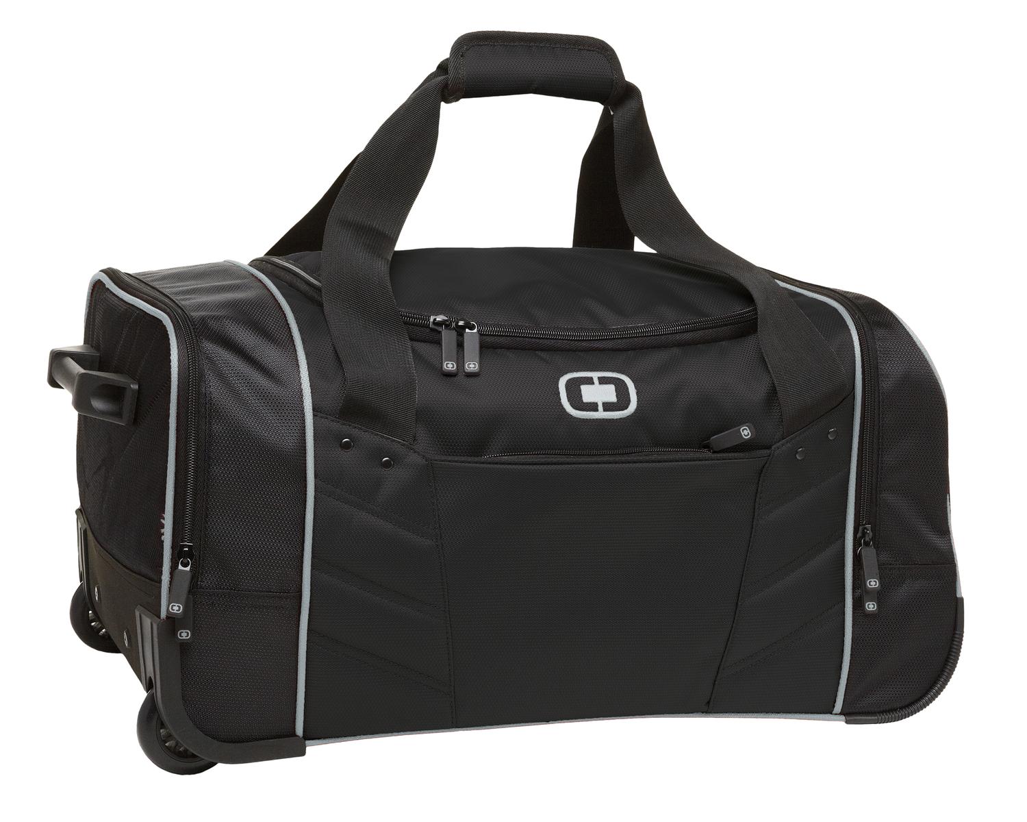 Custom Embroidered or DTF Print on OGIO ® - Hamblin 22 Wheeled Duffel. 413009