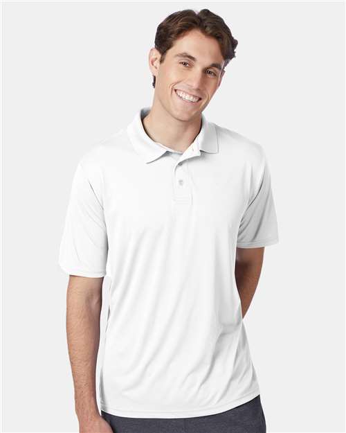 Custom Embroidered - Hanes - Men's Cool DRI® Polo - 4800