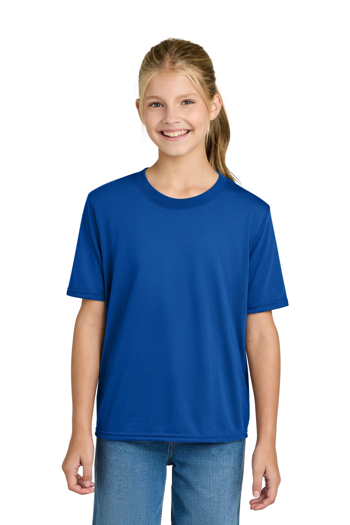 Custom Embroidered or DTF Printed - Gildan ® Youth Gildan Performance ® T-Shirt. 42000B