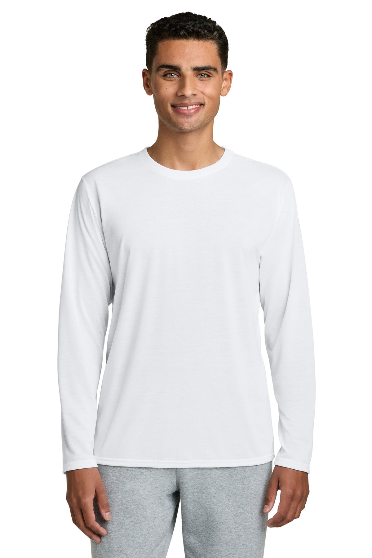 Custom Embroidered or DTF Printed - Gildan Performance ® Long Sleeve T-Shirt. 42400