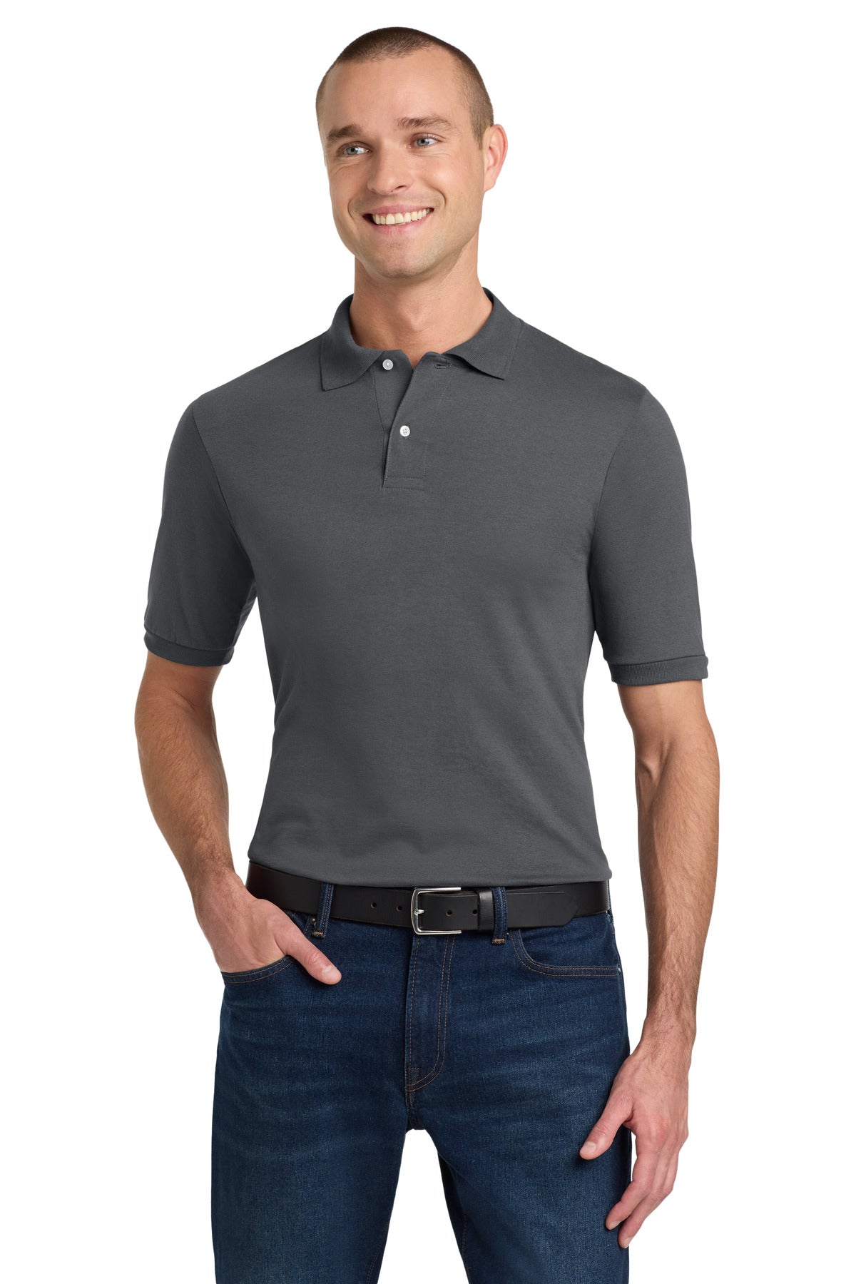 Custom Embroidery or DTF Print - Jerzees ® Dri-Power ® Sport Shirt. 437M