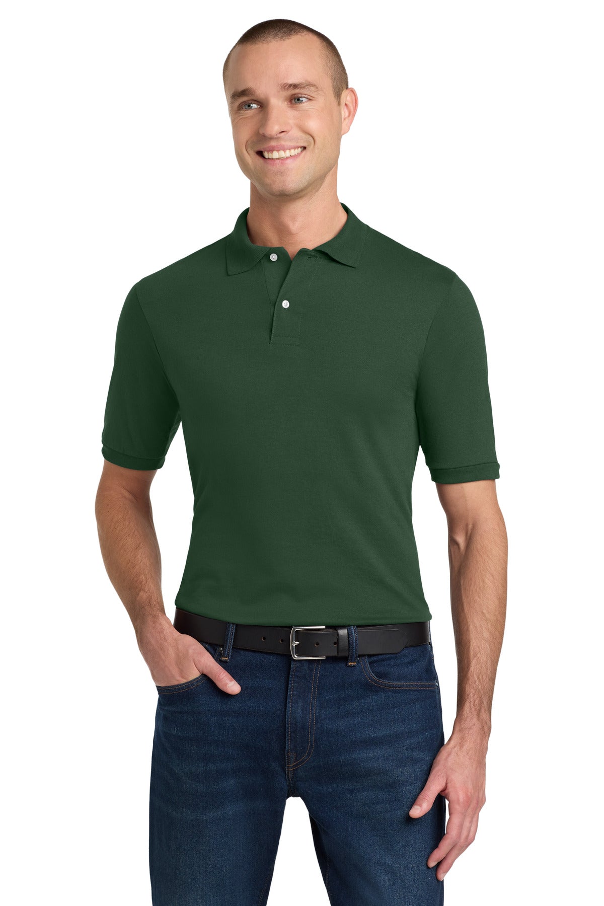 Custom Embroidery or DTF Print - Jerzees ® Dri-Power ® Sport Shirt. 437M