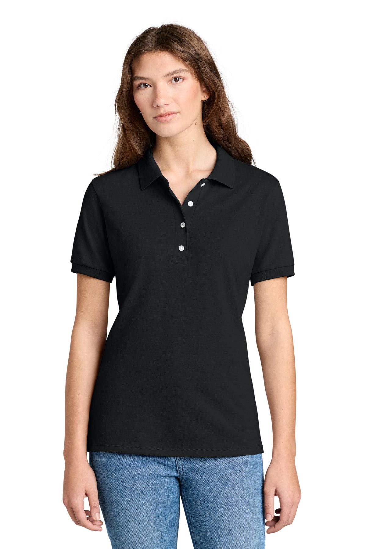 Custom Embroidery or DTF Print - Jerzees ® Women's Dri-Power ® Sport Shirt 437W