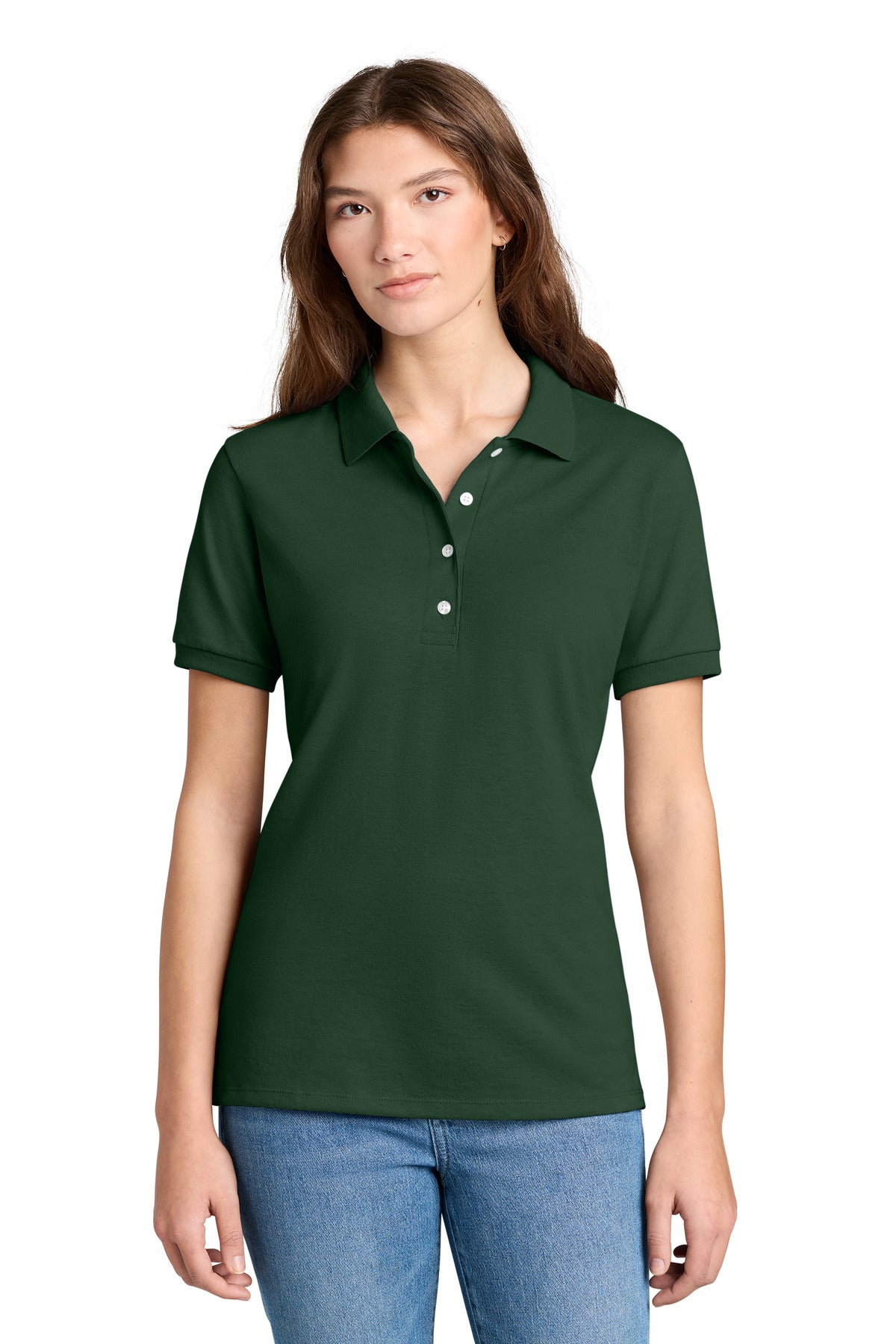 Custom Embroidery or DTF Print - Jerzees ® Women's Dri-Power ® Sport Shirt 437W