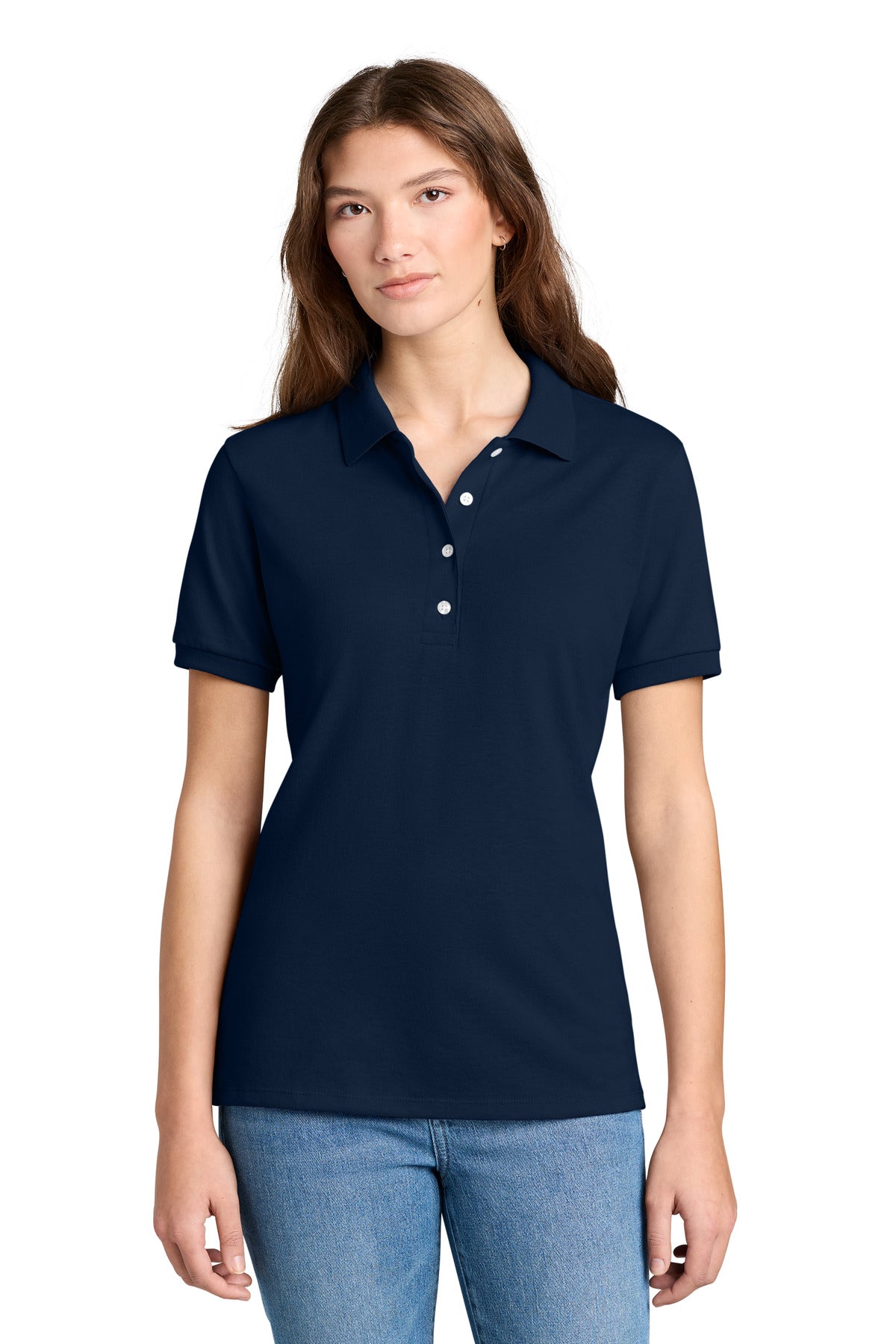 Custom Embroidery or DTF Print - Jerzees ® Women's Dri-Power ® Sport Shirt 437W