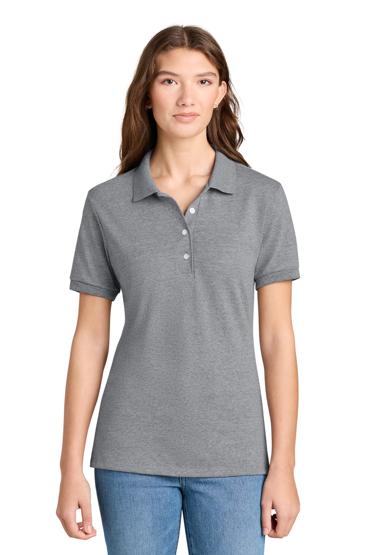 Custom Embroidery or DTF Print - Jerzees ® Women's Dri-Power ® Sport Shirt 437W