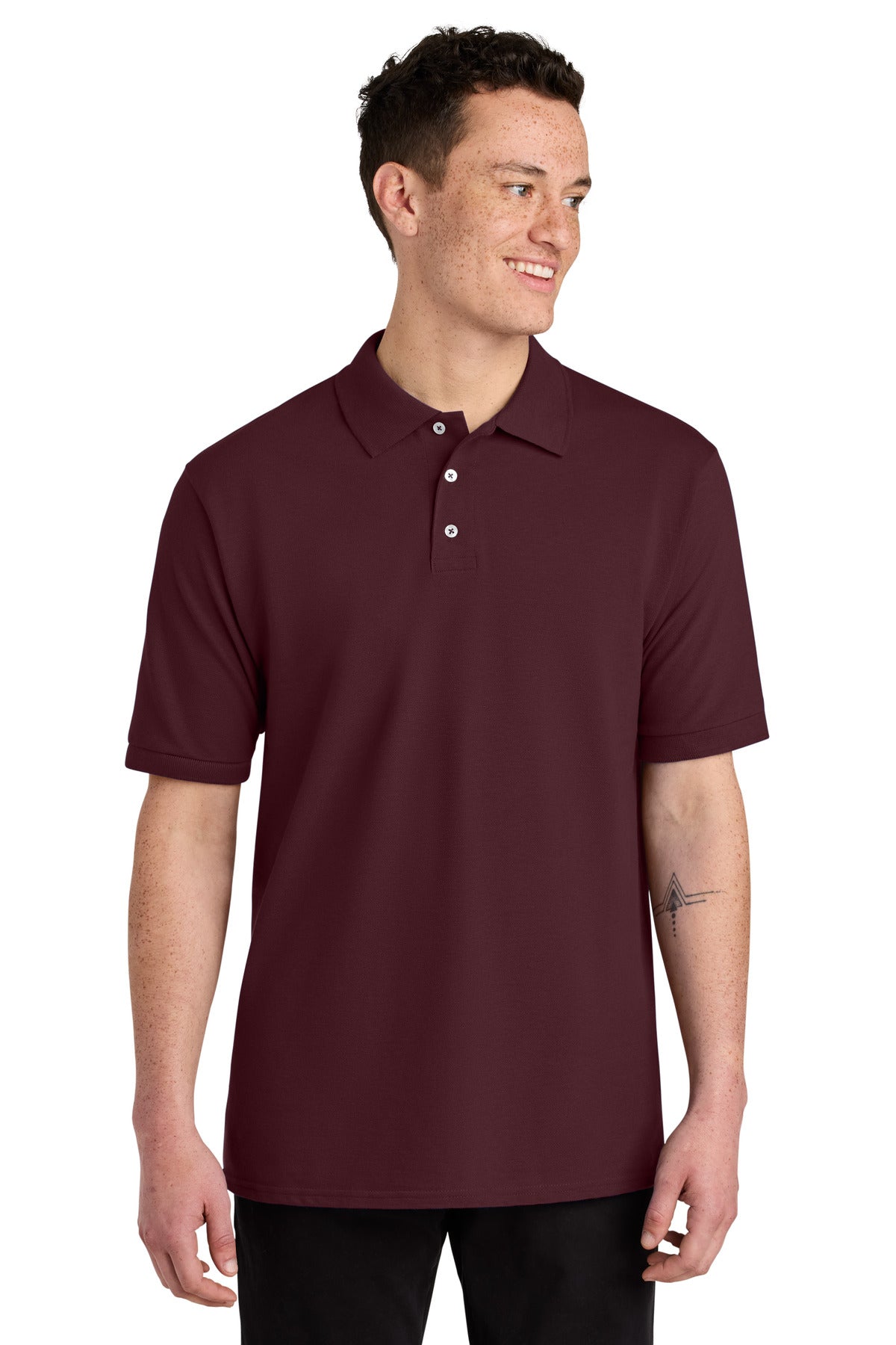 Custom Embroidery or DTF Print - Jerzees ® Unisex Premium Ring Spun Cotton Pique Sport Shirt 443M