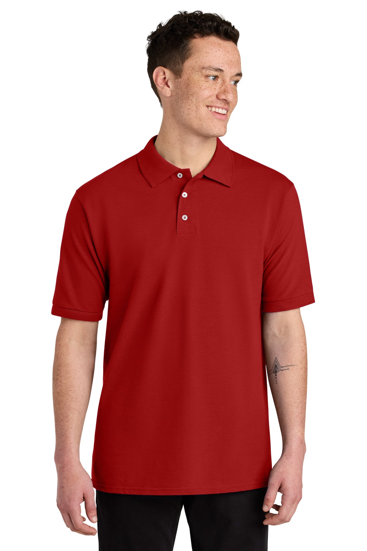 Custom Embroidery or DTF Print - Jerzees ® Unisex Premium Ring Spun Cotton Pique Sport Shirt 443M