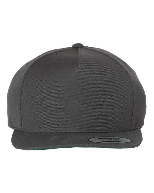 Custom Embroidered - YP Classics - Premium Five-Panel Snapback Cap - 5089M