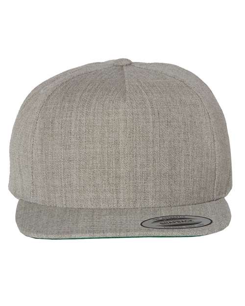 Custom Embroidered - YP Classics - Premium Five-Panel Snapback Cap - 5089M