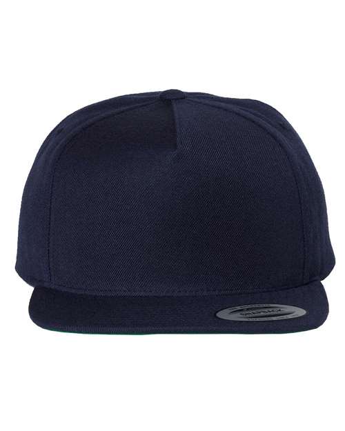 Custom Embroidered - YP Classics - Premium Five-Panel Snapback Cap - 5089M