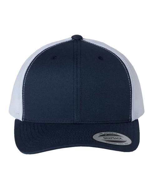 Custom Embroidered - YP Classics - Retro Trucker Cap - 6606