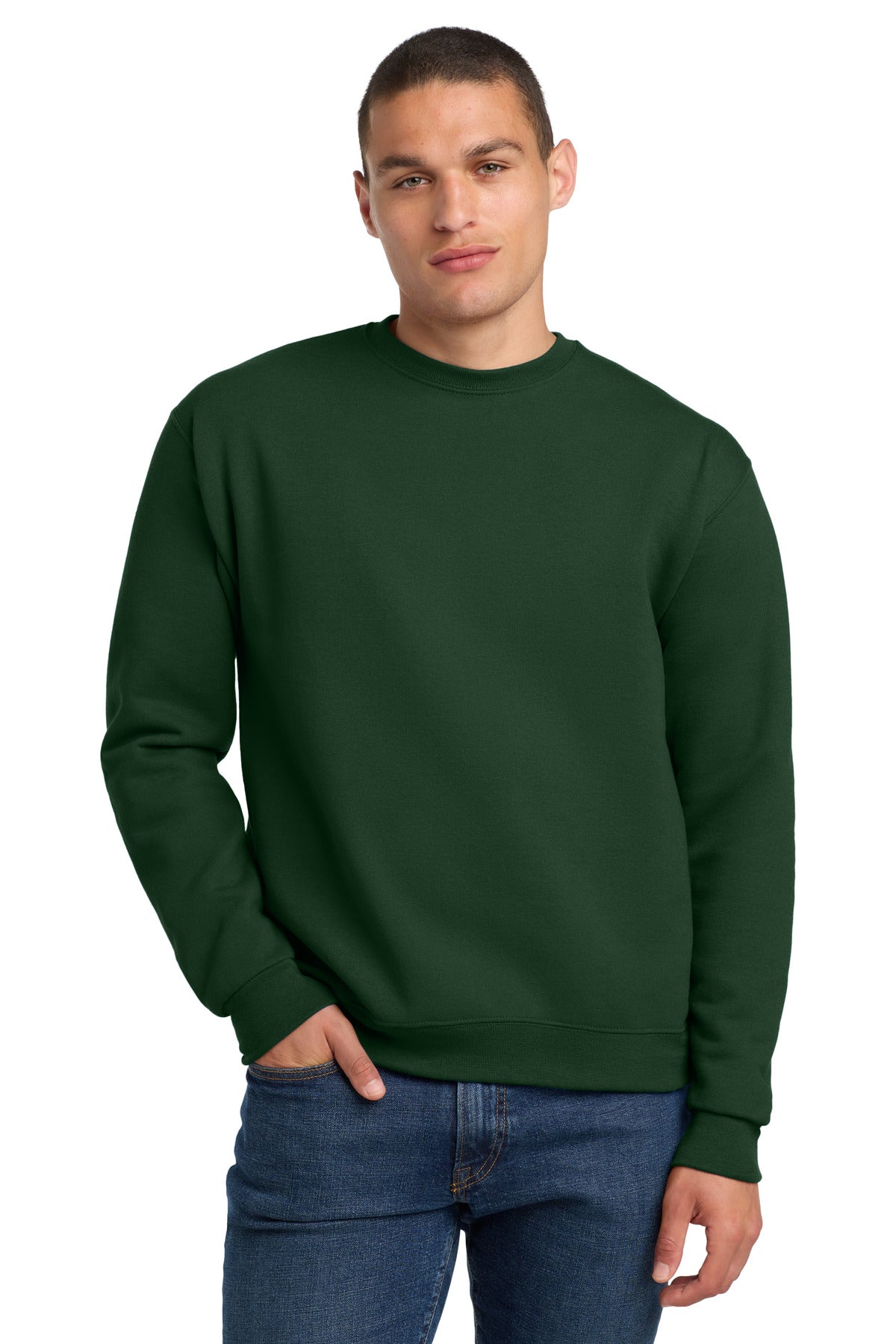 Custom Embroidery or DTF Print - Jerzees ® Super Sweats ® NuBlend ® - Crewneck Sweatshirt. 4662M