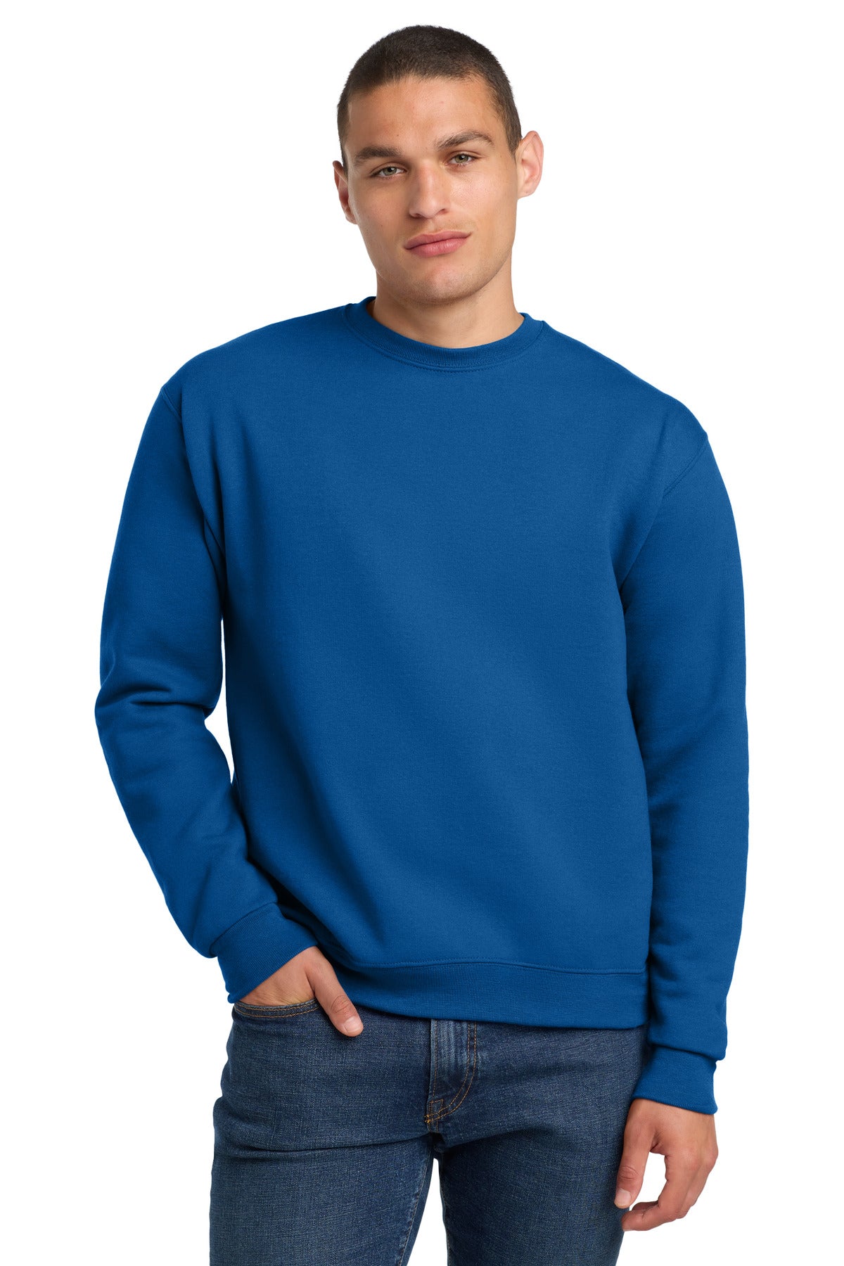 Custom Embroidery or DTF Print - Jerzees ® Super Sweats ® NuBlend ® - Crewneck Sweatshirt. 4662M