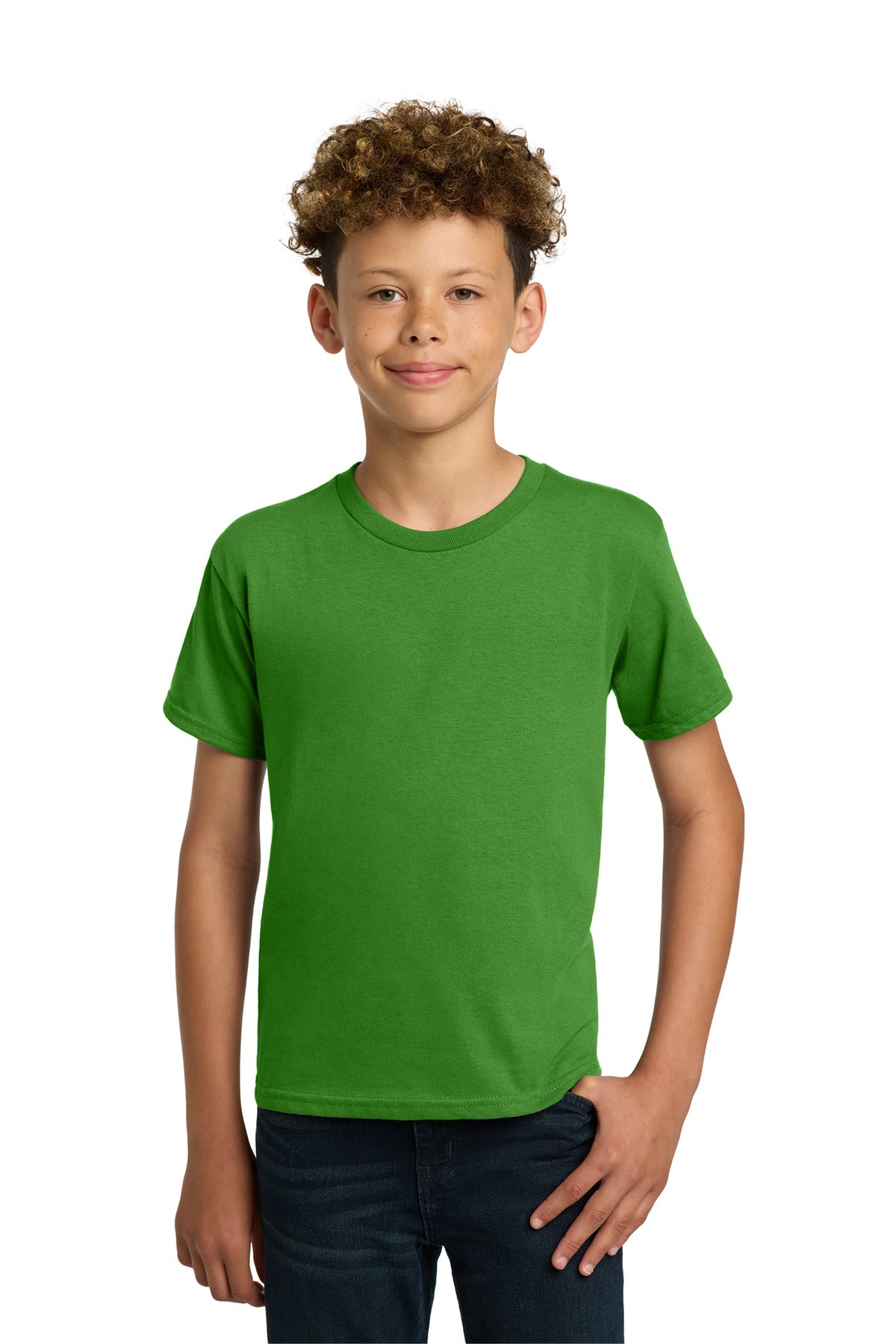 Custom Embroidered or DTF Printed - Gildan ® - Youth Heavy Cotton ™ 100% Cotton T-Shirt. 5000B