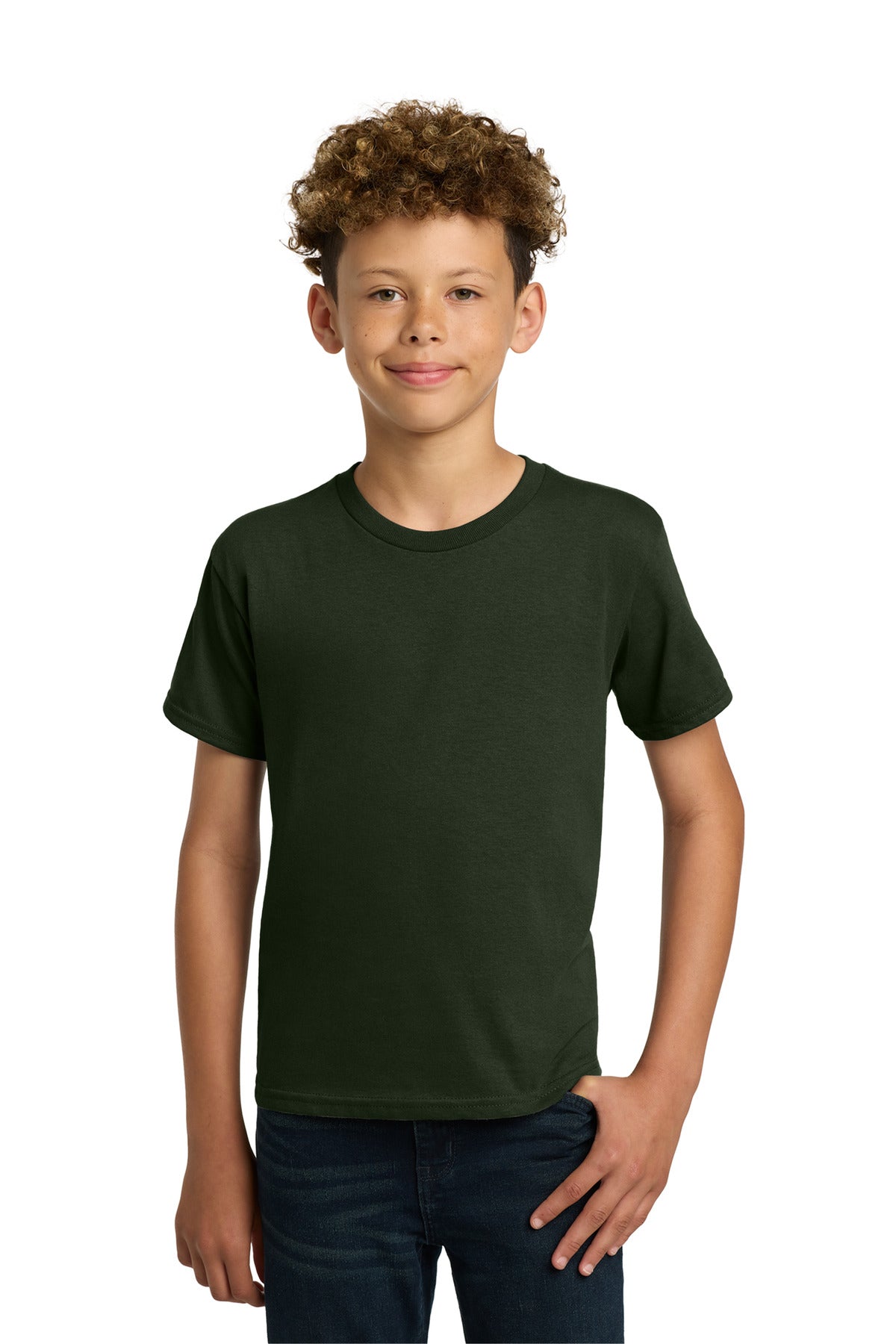 Custom Embroidered or DTF Printed - Gildan ® - Youth Heavy Cotton ™ 100% Cotton T-Shirt. 5000B
