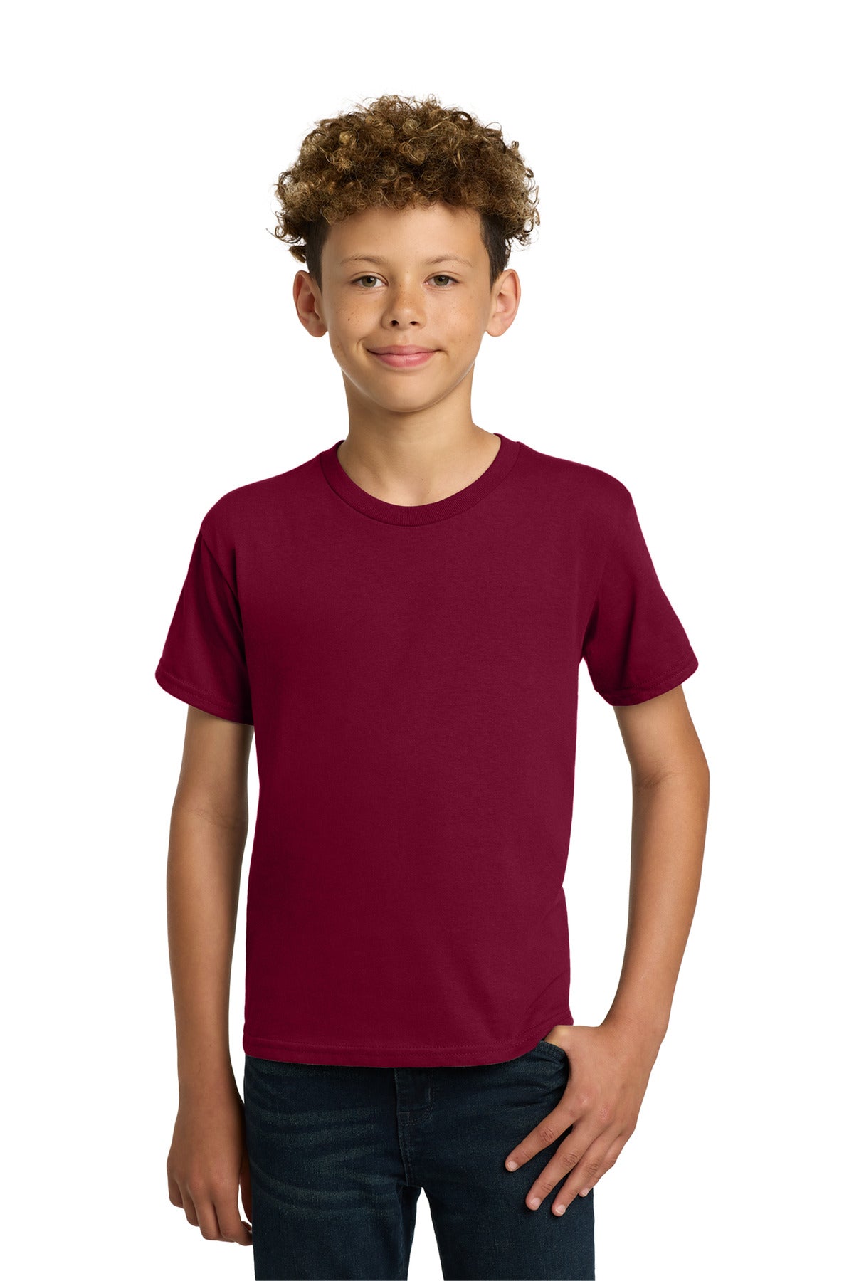 Custom Embroidered or DTF Printed - Gildan ® - Youth Heavy Cotton ™ 100% Cotton T-Shirt. 5000B