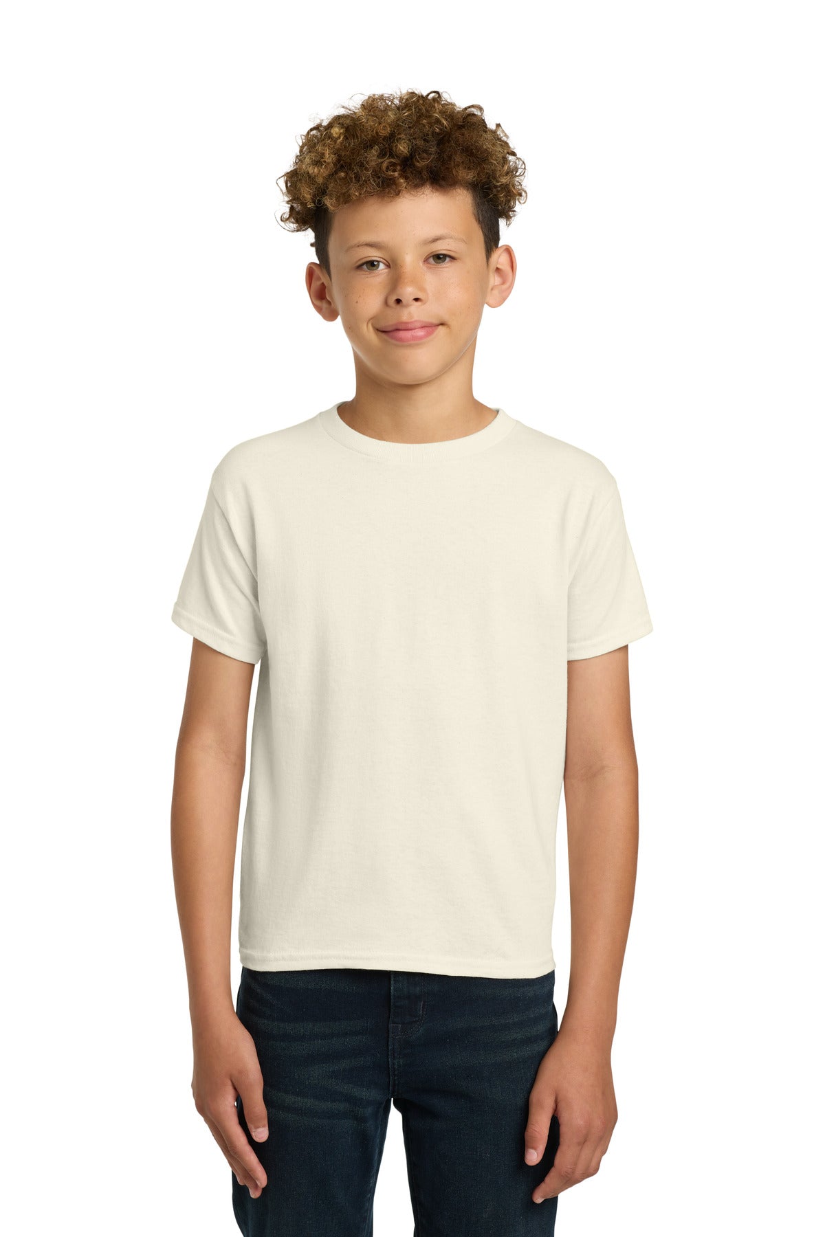 Custom Embroidered or DTF Printed - Gildan ® - Youth Heavy Cotton ™ 100% Cotton T-Shirt. 5000B