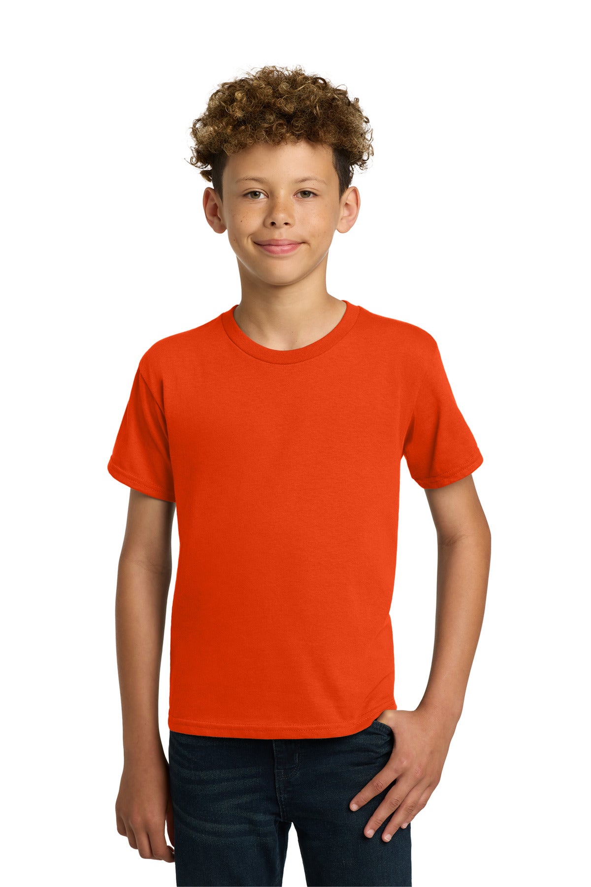 Custom Embroidered or DTF Printed - Gildan ® - Youth Heavy Cotton ™ 100% Cotton T-Shirt. 5000B