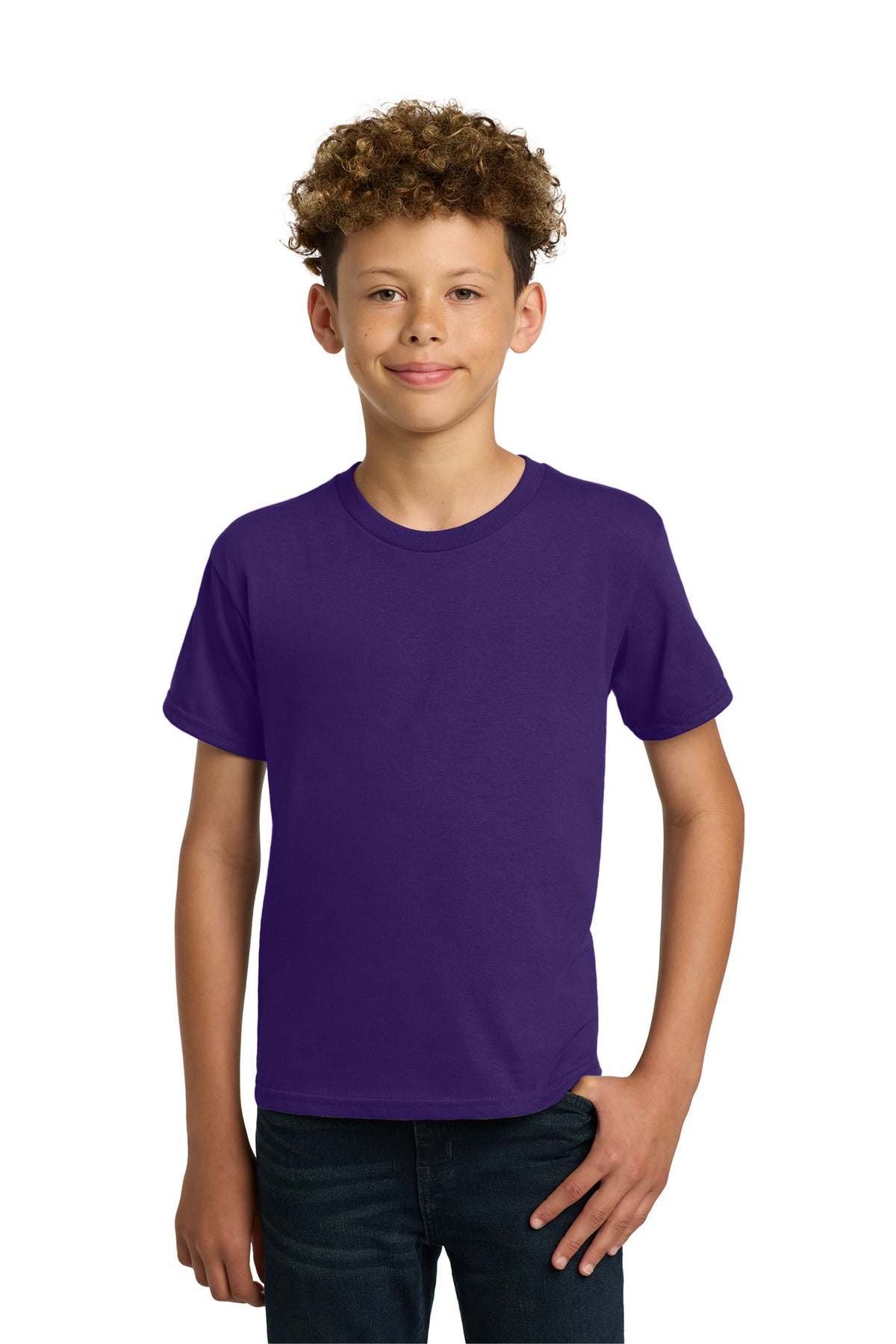 Custom Embroidered or DTF Printed - Gildan ® - Youth Heavy Cotton ™ 100% Cotton T-Shirt. 5000B