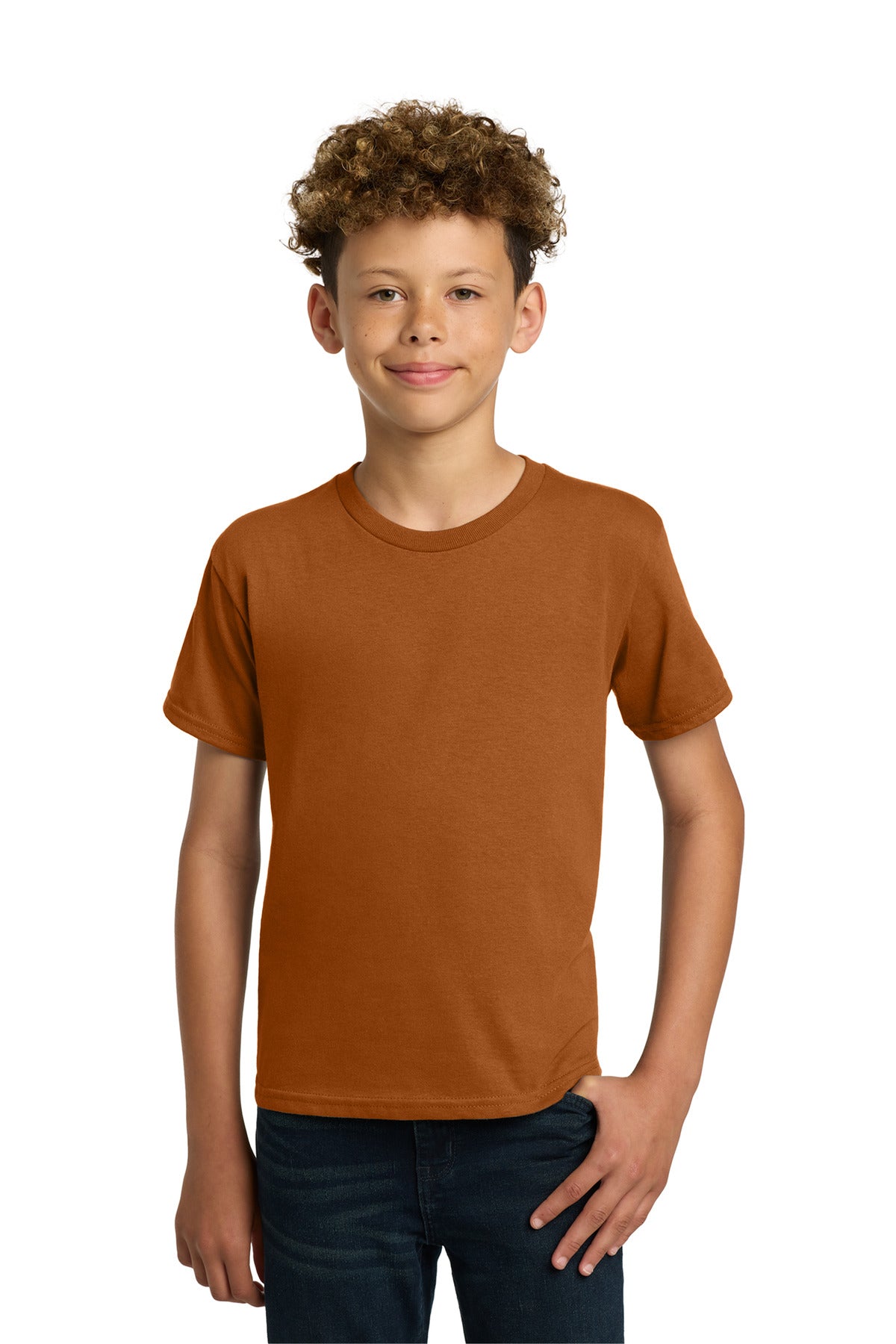 Custom Embroidered or DTF Printed - Gildan ® - Youth Heavy Cotton ™ 100% Cotton T-Shirt. 5000B