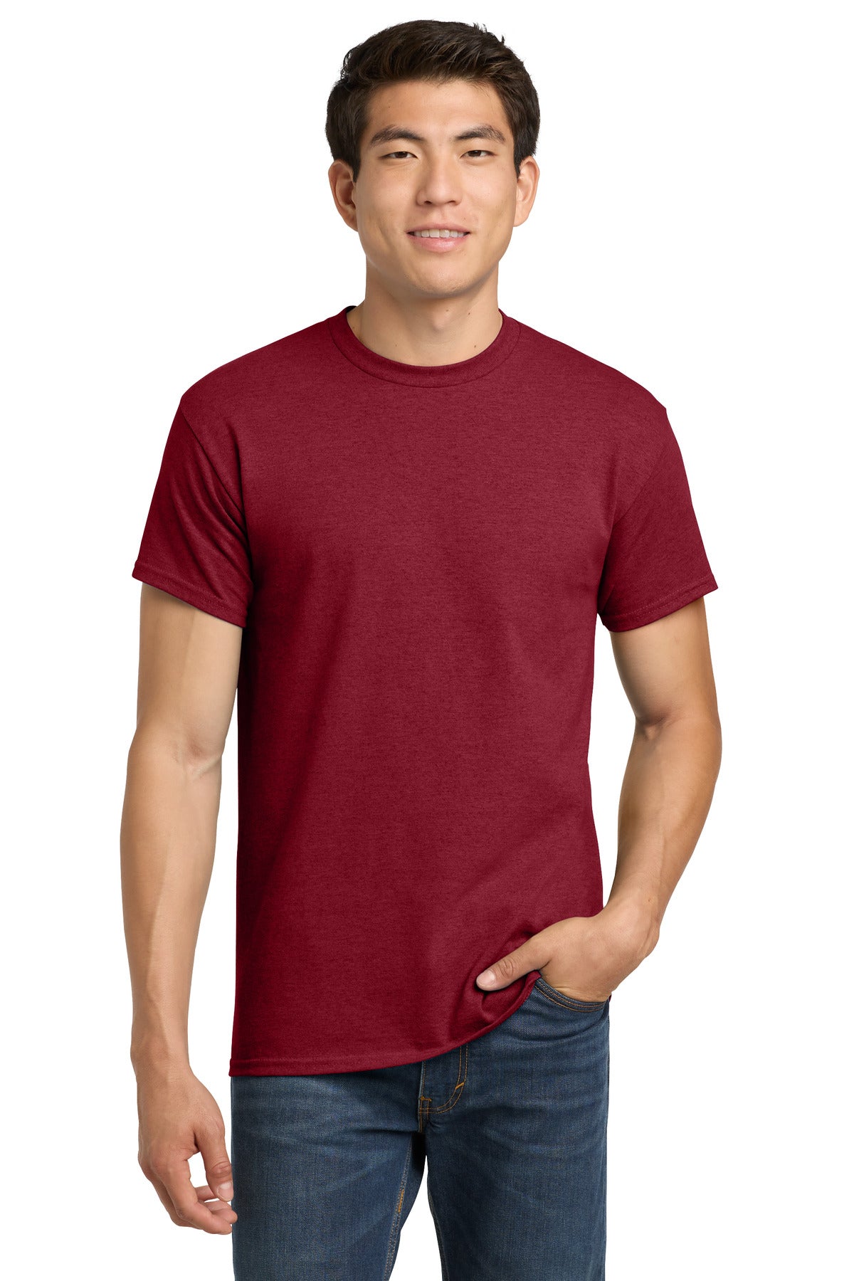 Custom Embroidered or DTF Printed - Gildan ® - Heavy Cotton ™ 100% Cotton T-Shirt. 5000