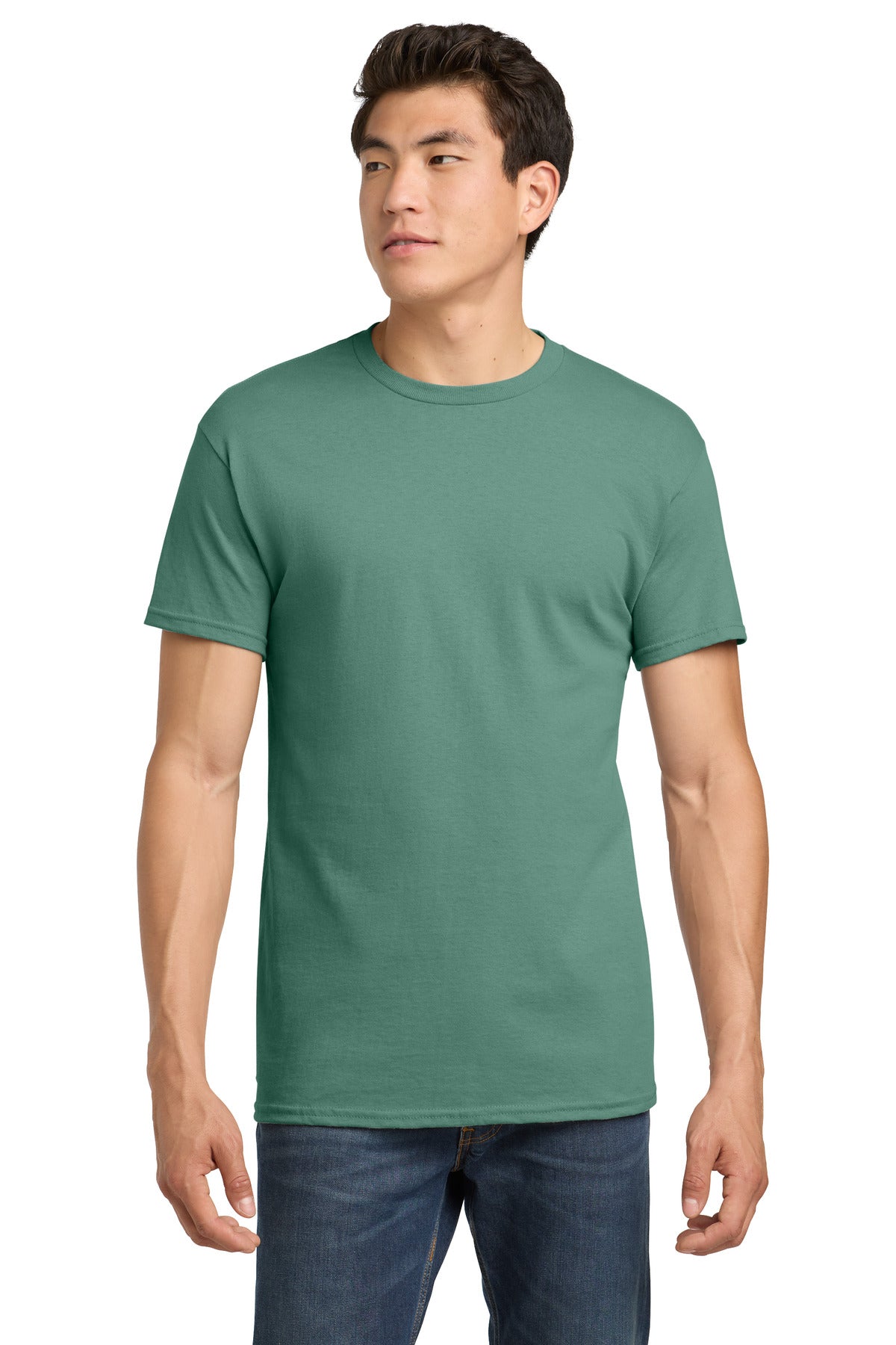 Custom Embroidered or DTF Printed - Gildan ® - Heavy Cotton ™ 100% Cotton T-Shirt. 5000