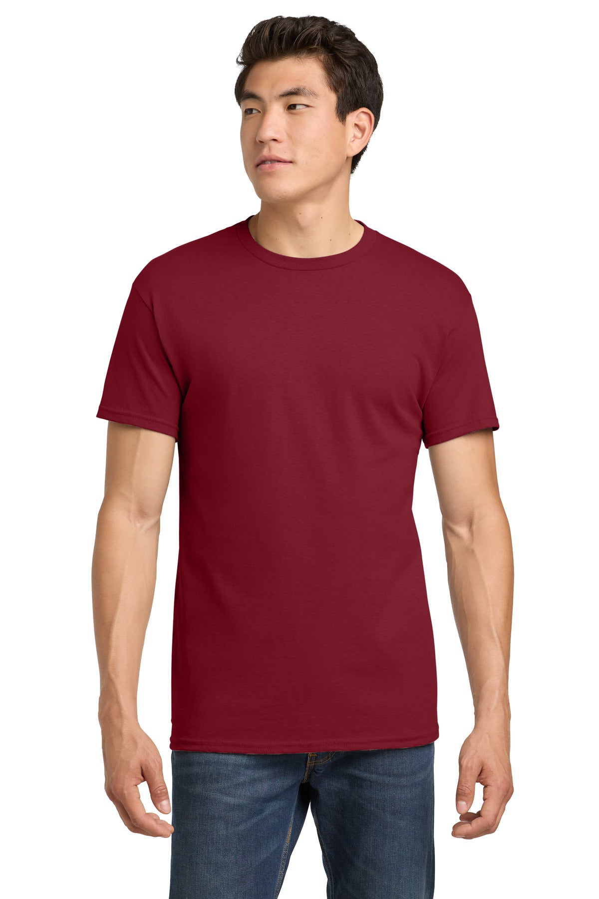 Custom Embroidered or DTF Printed - Gildan ® - Heavy Cotton ™ 100% Cotton T-Shirt. 5000