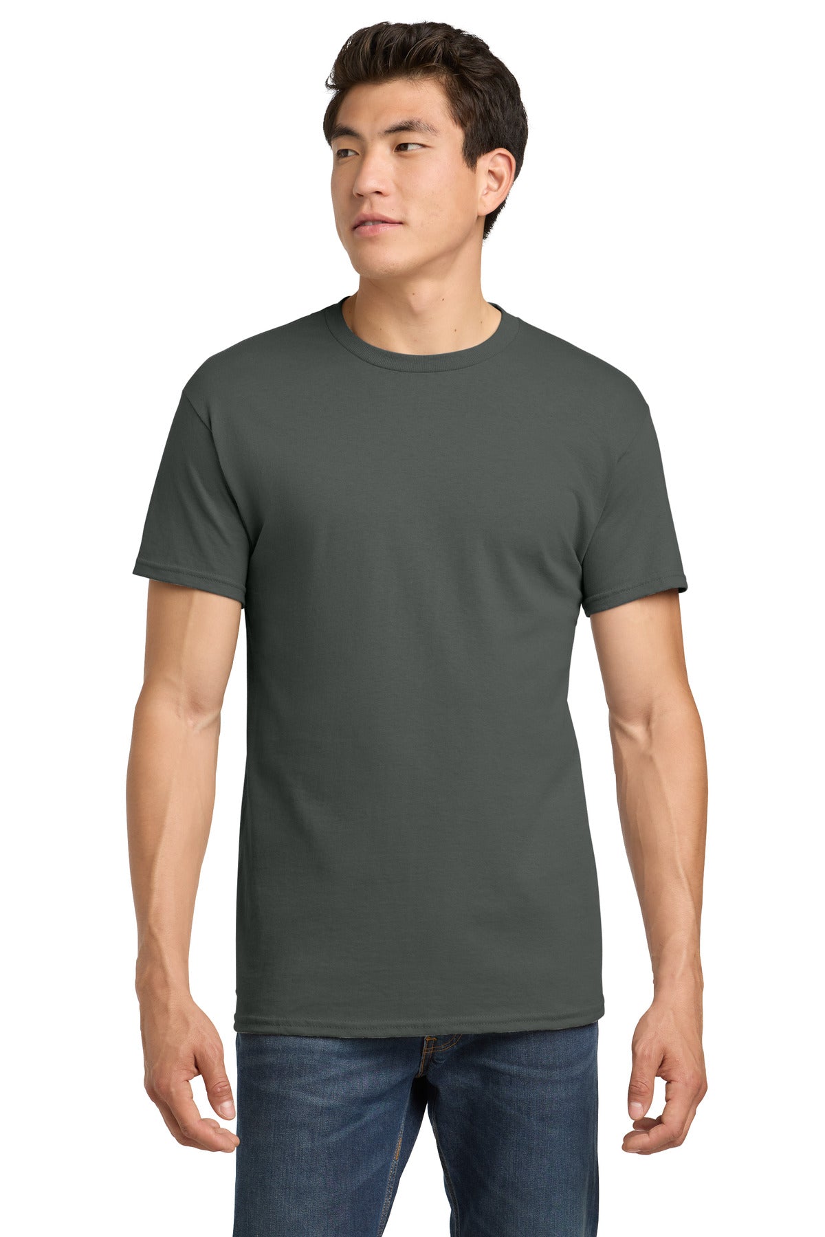 Custom Embroidered or DTF Printed - Gildan ® - Heavy Cotton ™ 100% Cotton T-Shirt. 5000