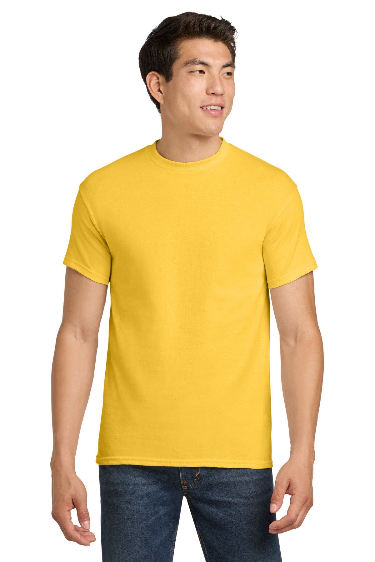 Custom Embroidered or DTF Printed - Gildan ® - Heavy Cotton ™ 100% Cotton T-Shirt. 5000
