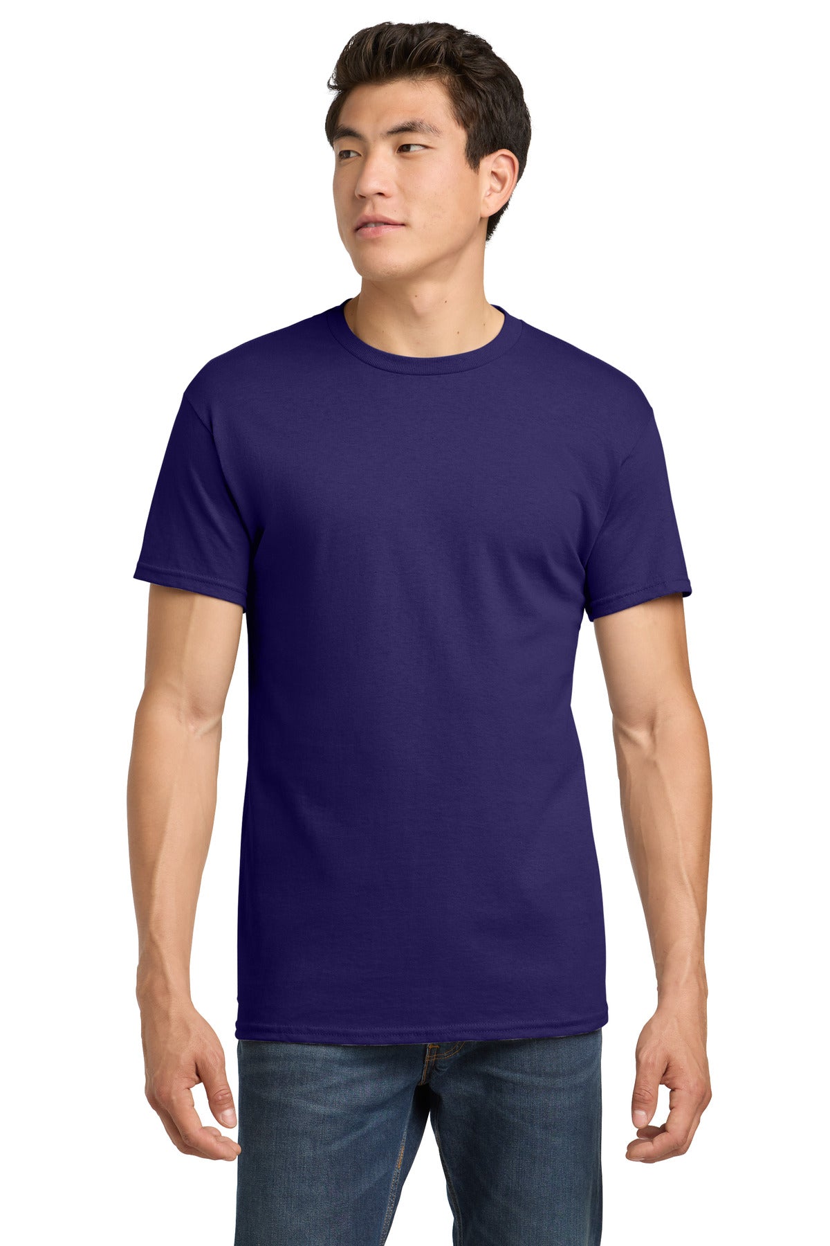 Custom Embroidered or DTF Printed - Gildan ® - Heavy Cotton ™ 100% Cotton T-Shirt. 5000