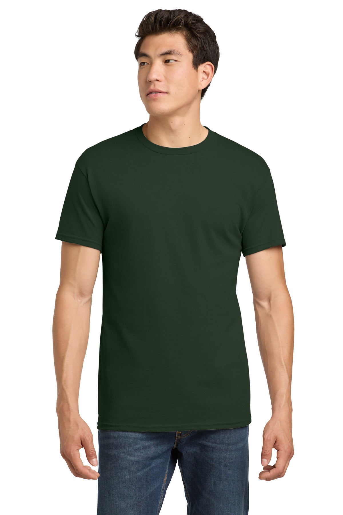 Custom Embroidered or DTF Printed - Gildan ® - Heavy Cotton ™ 100% Cotton T-Shirt. 5000