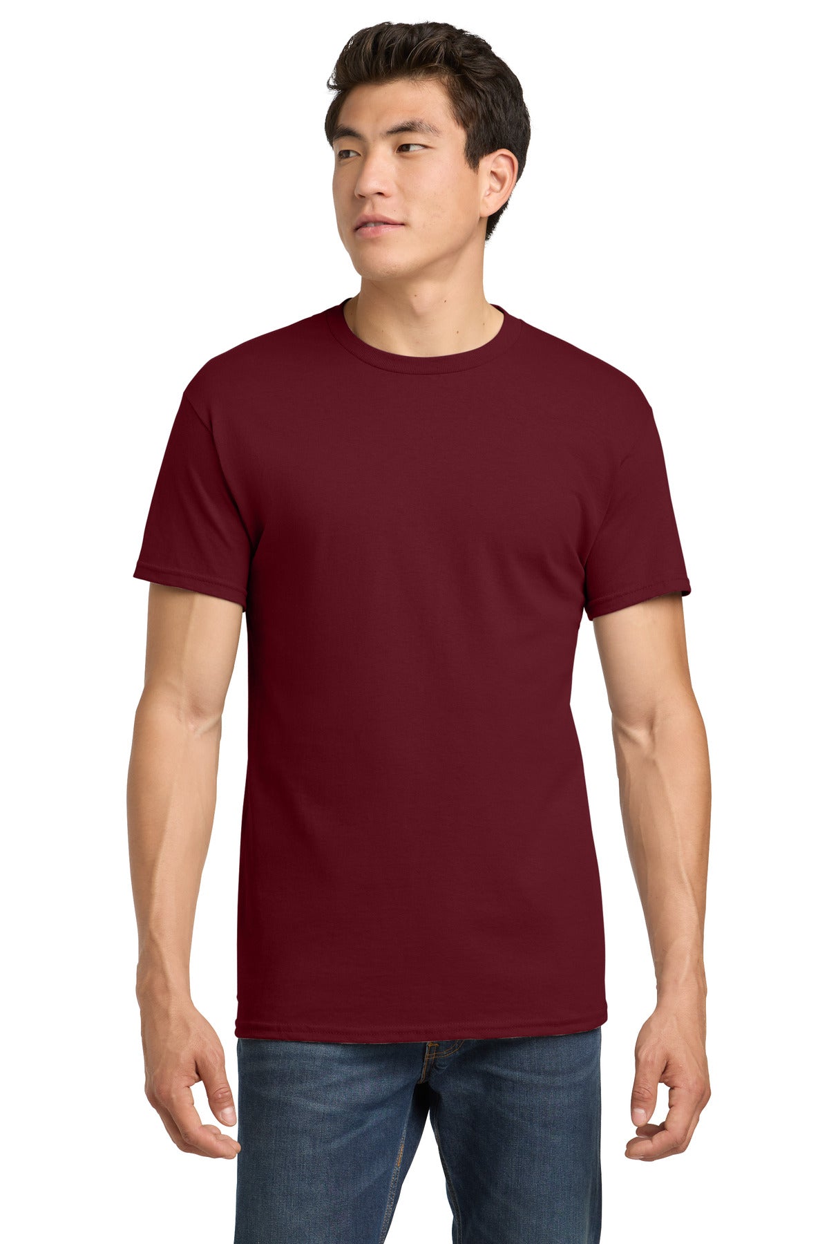 Custom Embroidered or DTF Printed - Gildan ® - Heavy Cotton ™ 100% Cotton T-Shirt. 5000