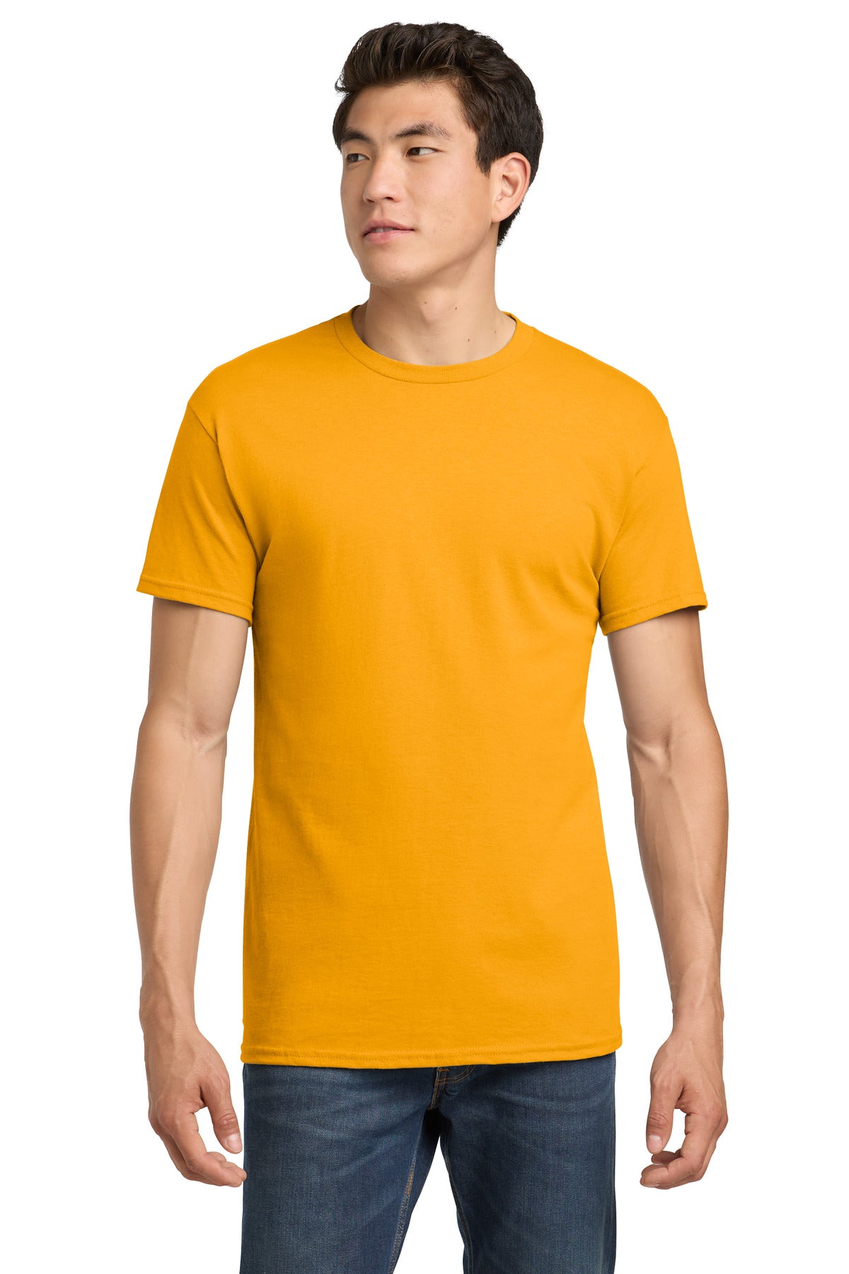 Custom Embroidered or DTF Printed - Gildan ® - Heavy Cotton ™ 100% Cotton T-Shirt. 5000
