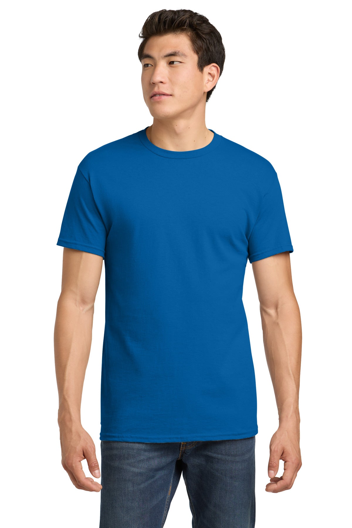 Custom Embroidered or DTF Printed - Gildan ® - Heavy Cotton ™ 100% Cotton T-Shirt. 5000