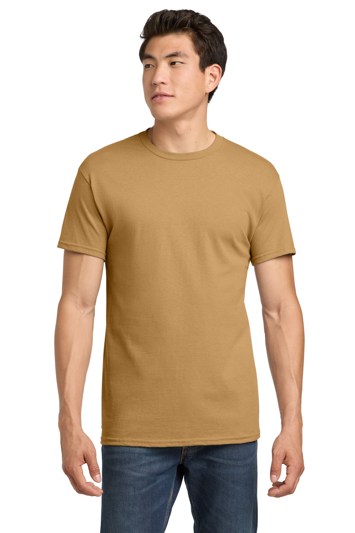 Custom Embroidered or DTF Printed - Gildan ® - Heavy Cotton ™ 100% Cotton T-Shirt. 5000