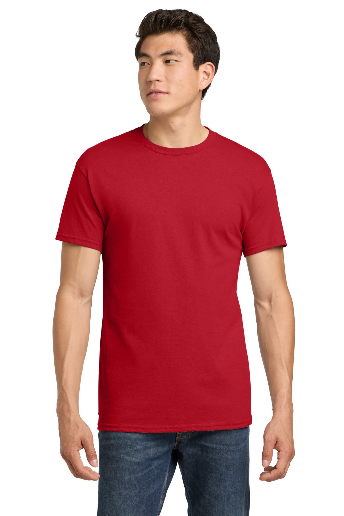 Custom Embroidered or DTF Printed - Gildan ® - Heavy Cotton ™ 100% Cotton T-Shirt. 5000