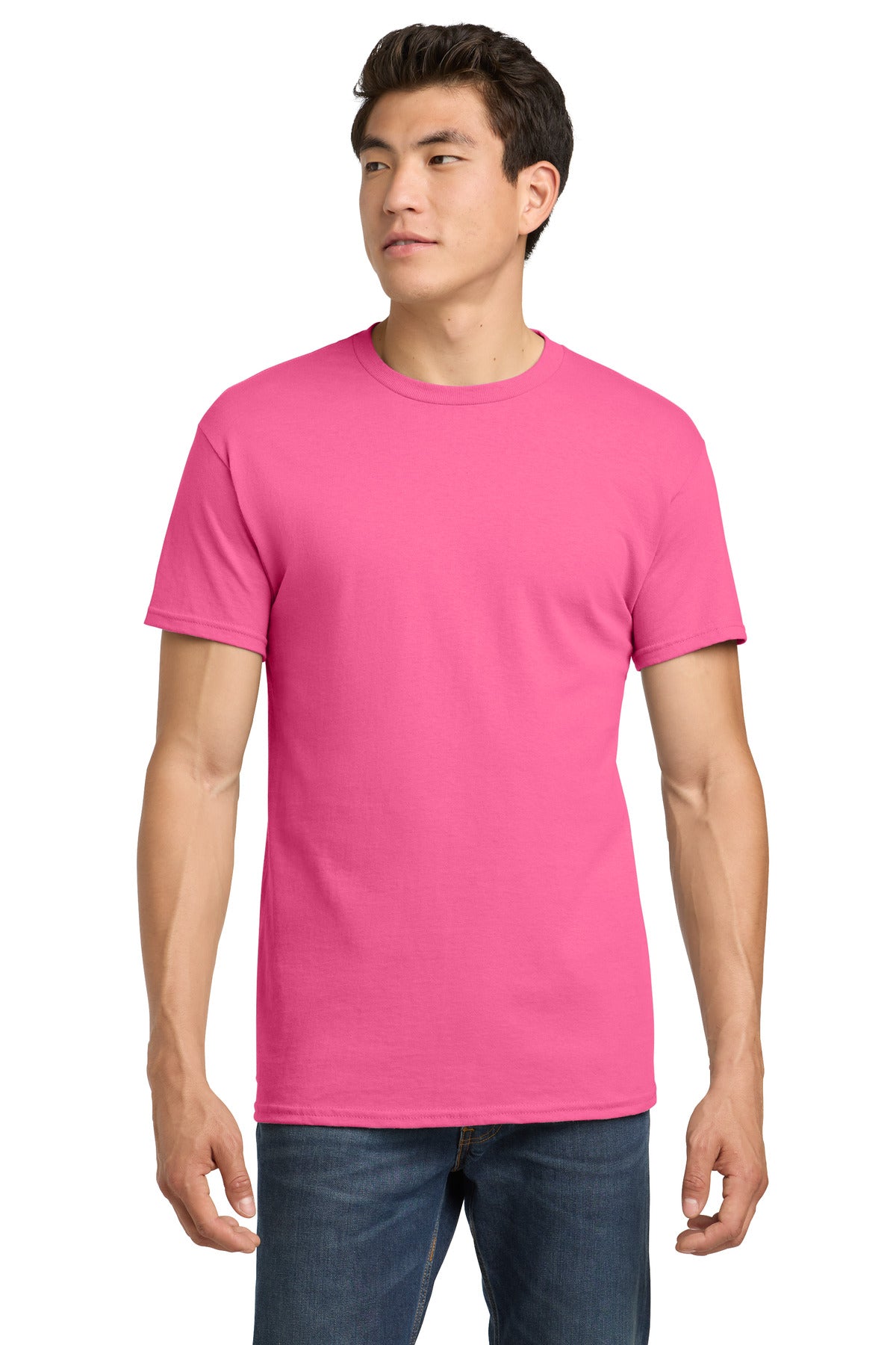 Custom Embroidered or DTF Printed - Gildan ® - Heavy Cotton ™ 100% Cotton T-Shirt. 5000