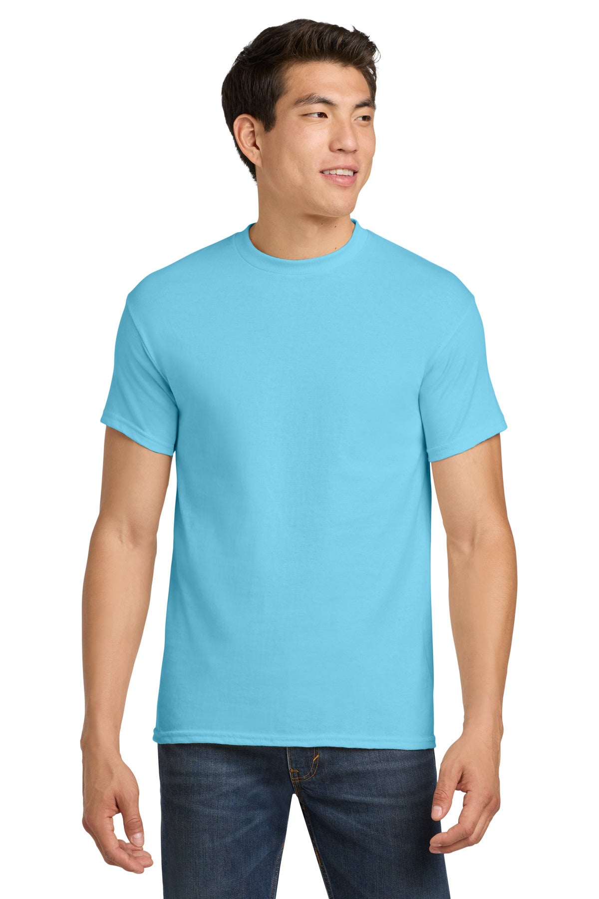 Custom Embroidered or DTF Printed - Gildan ® - Heavy Cotton ™ 100% Cotton T-Shirt. 5000