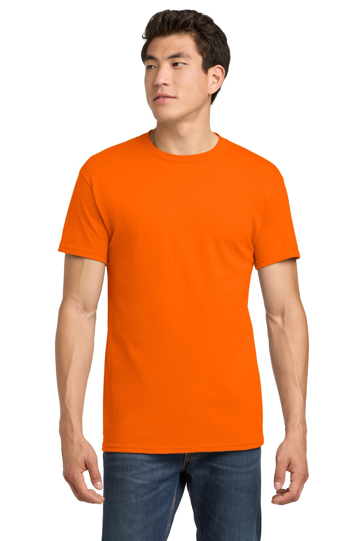 Custom Embroidered or DTF Printed - Gildan ® - Heavy Cotton ™ 100% Cotton T-Shirt. 5000