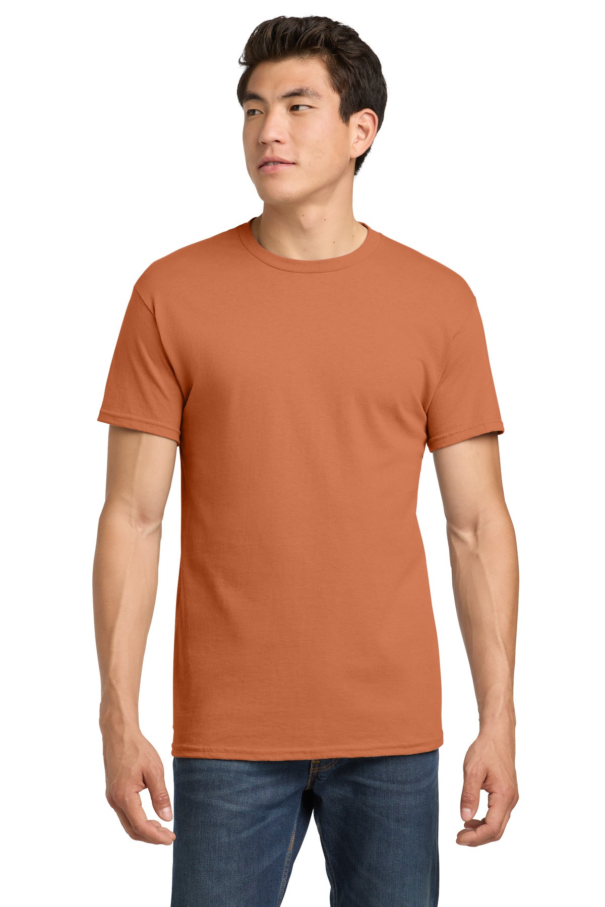 Custom Embroidered or DTF Printed - Gildan ® - Heavy Cotton ™ 100% Cotton T-Shirt. 5000