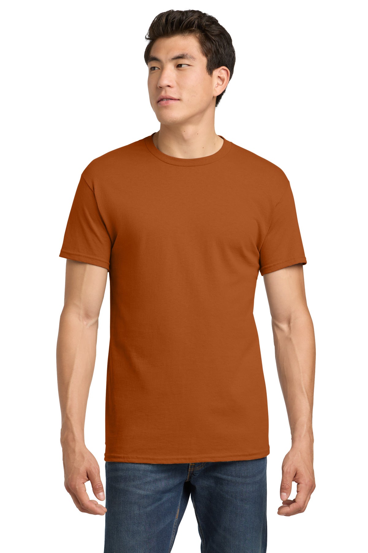 Custom Embroidered or DTF Printed - Gildan ® - Heavy Cotton ™ 100% Cotton T-Shirt. 5000
