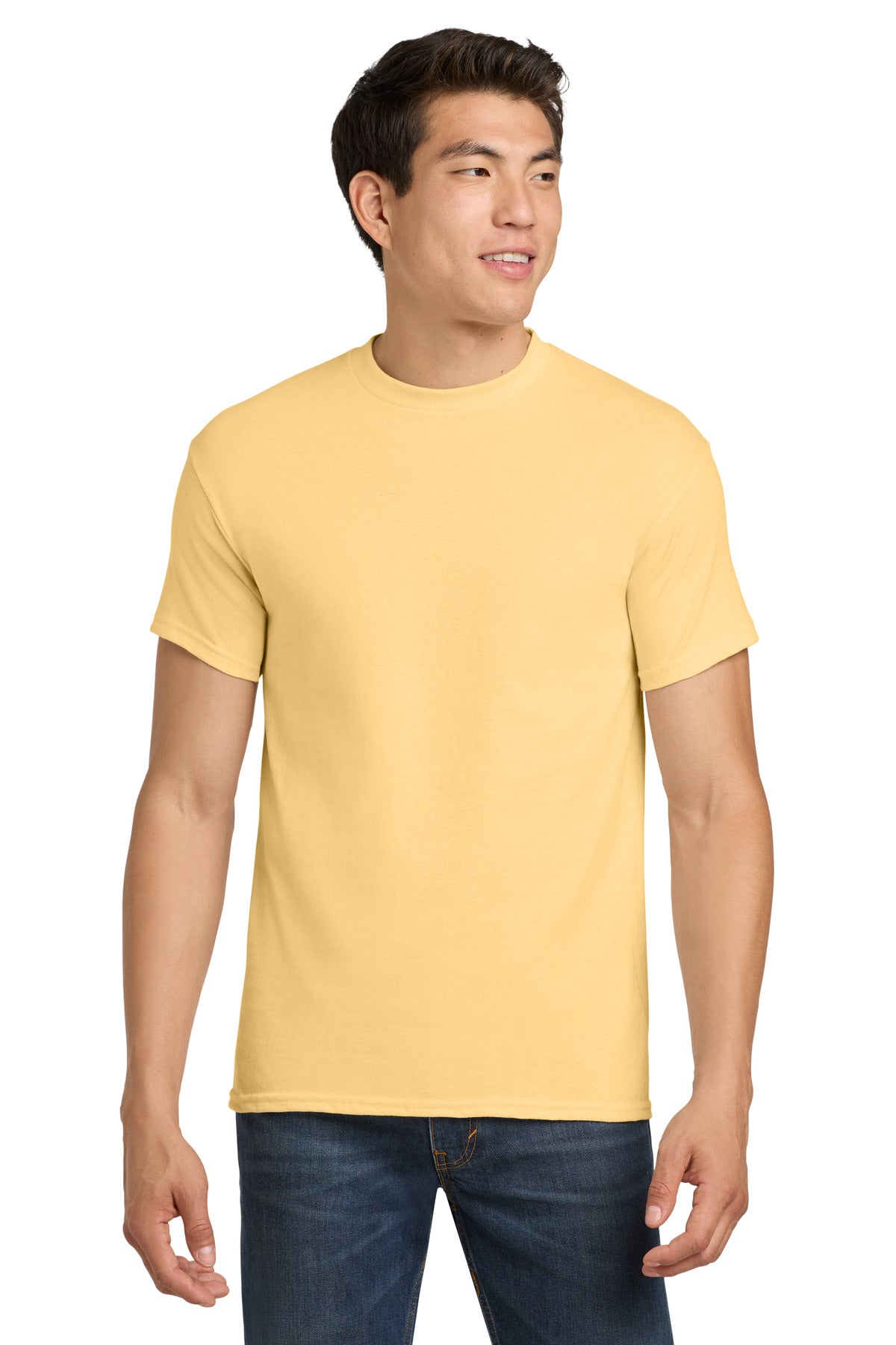 Custom Embroidered or DTF Printed - Gildan ® - Heavy Cotton ™ 100% Cotton T-Shirt. 5000