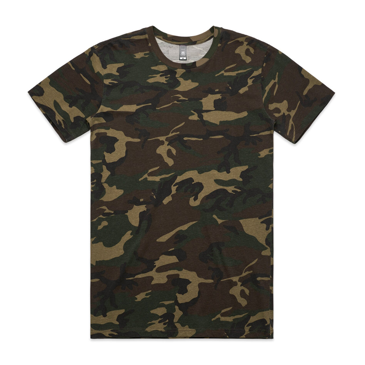 Custom Embroidered or DTF Printed - Staple Camo Tee | 5001C
