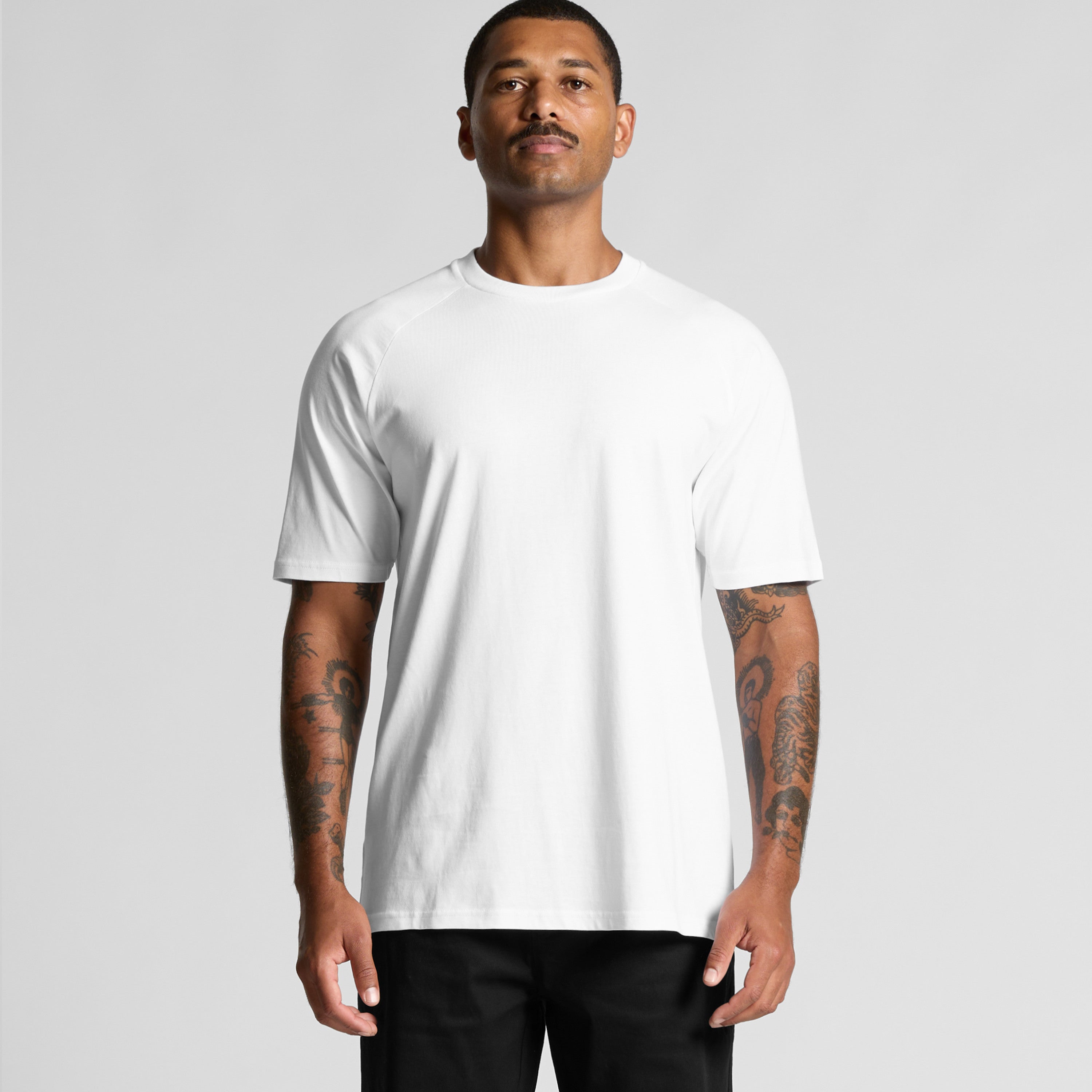MENS STAPLE RAGLAN TEE - 5001R