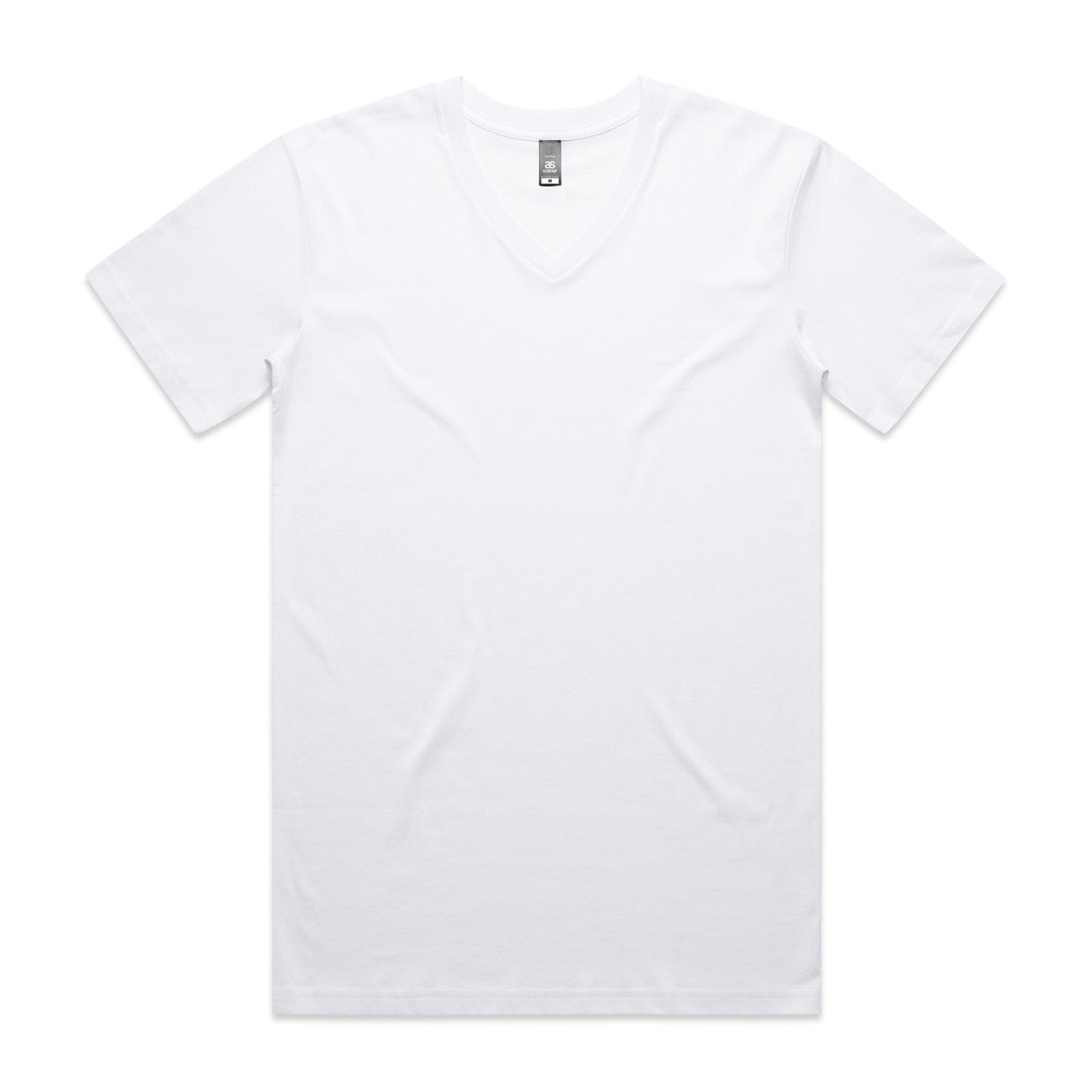 Custom Embroidered or DTF Printed - Staple V Neck Tee | 5001V