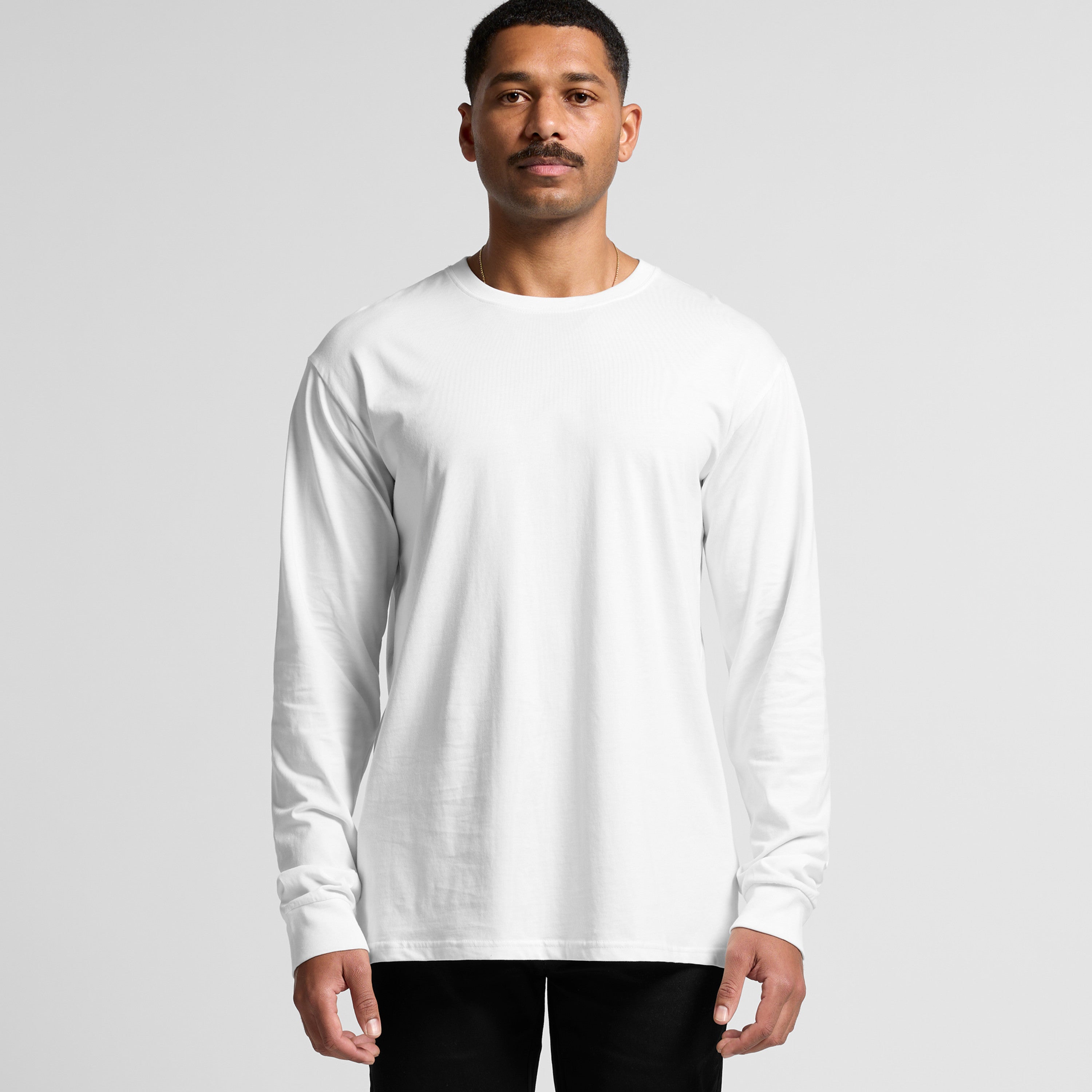MENS STAPLE ORGANIC L/S TEE - 5020G