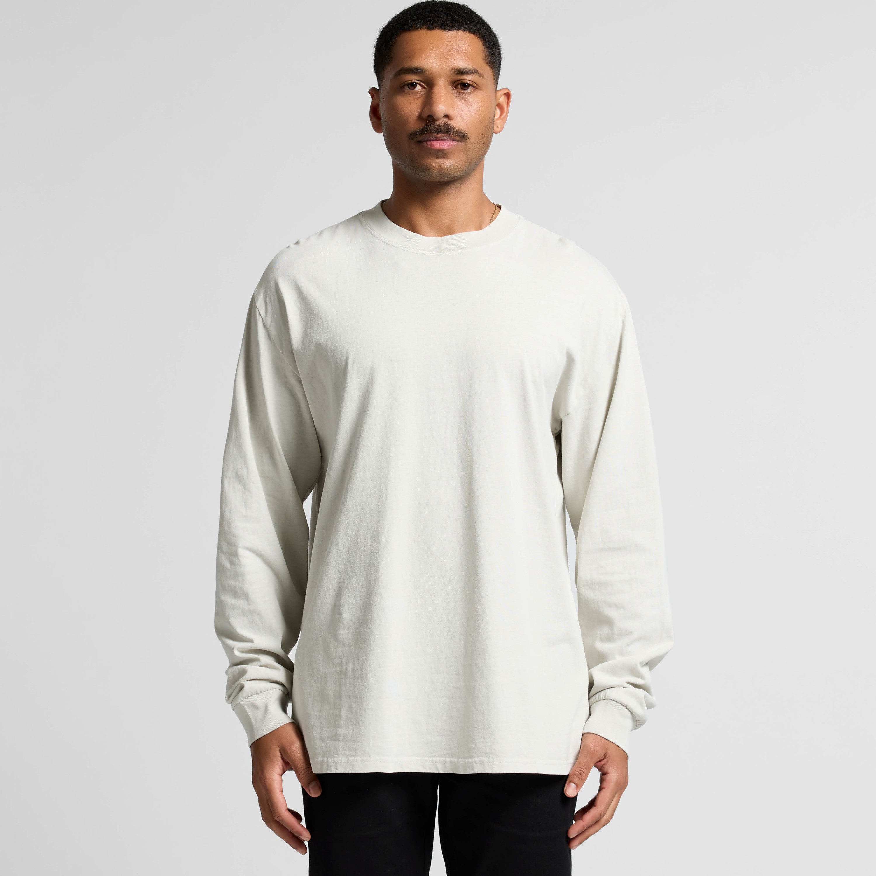 MENS HEAVY FADED L/S TEE - 5083